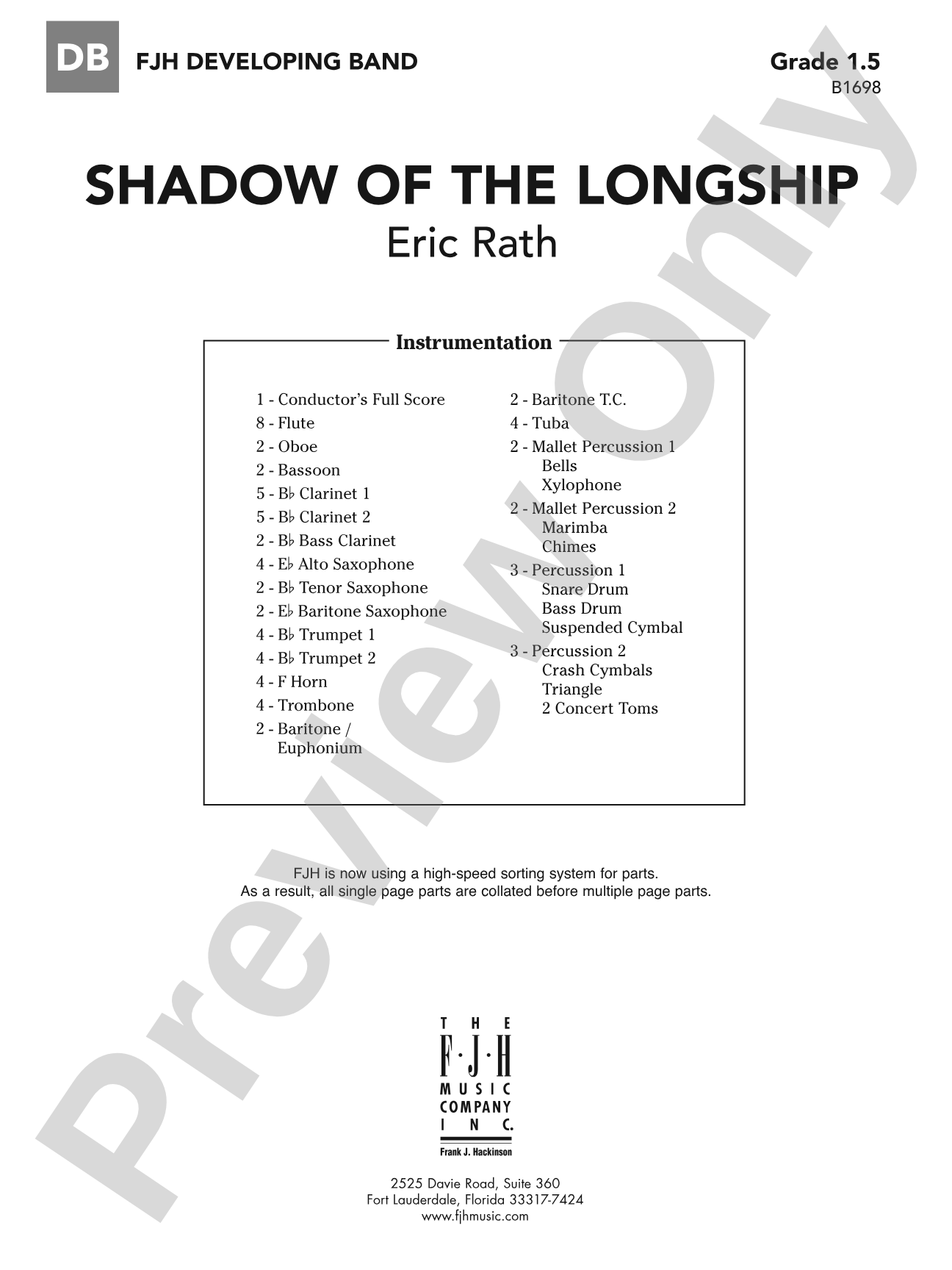 Shadow of the Longship: Score