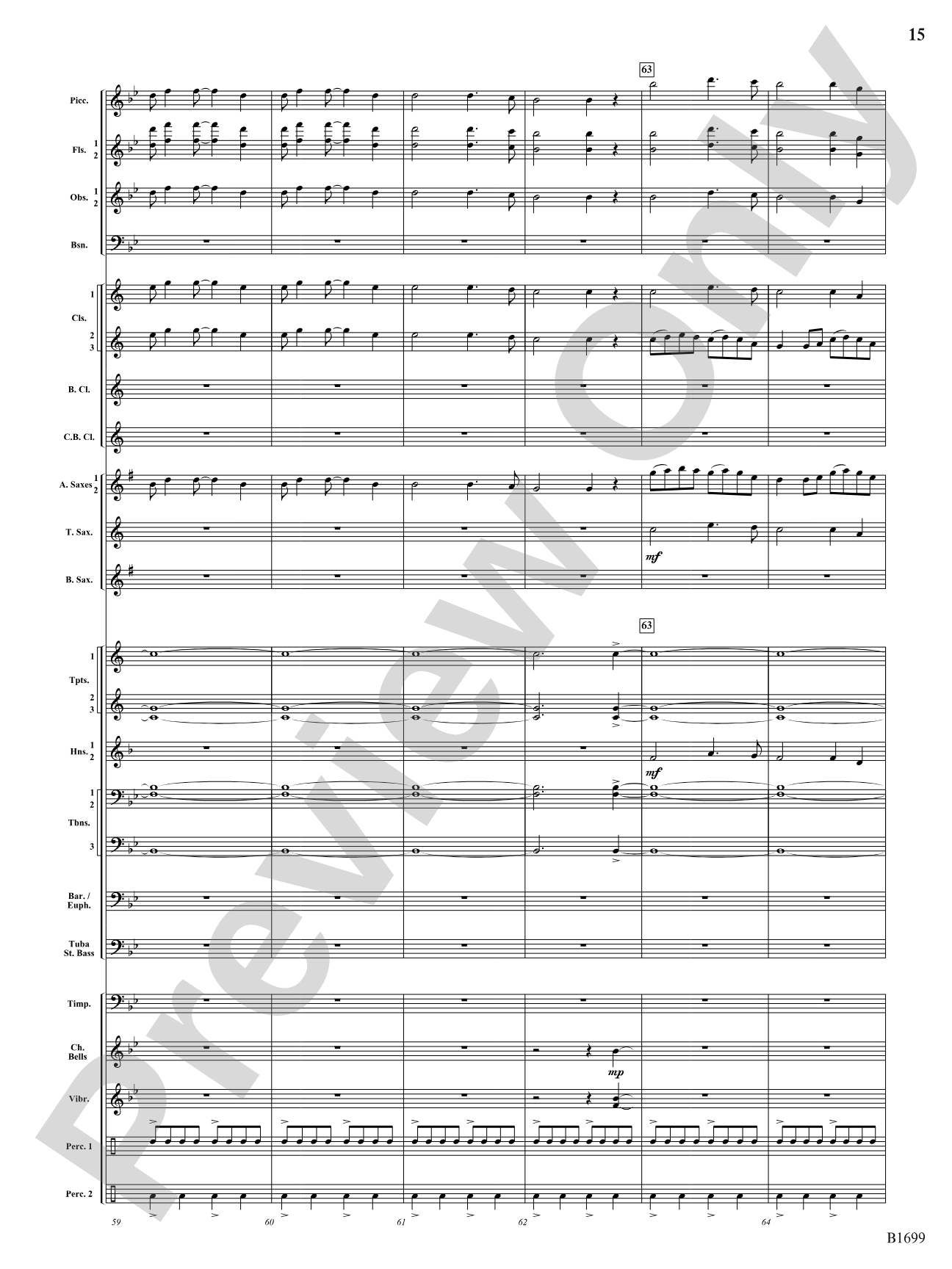 Spontaneous Beings: Concert Band Conductor Score & Parts