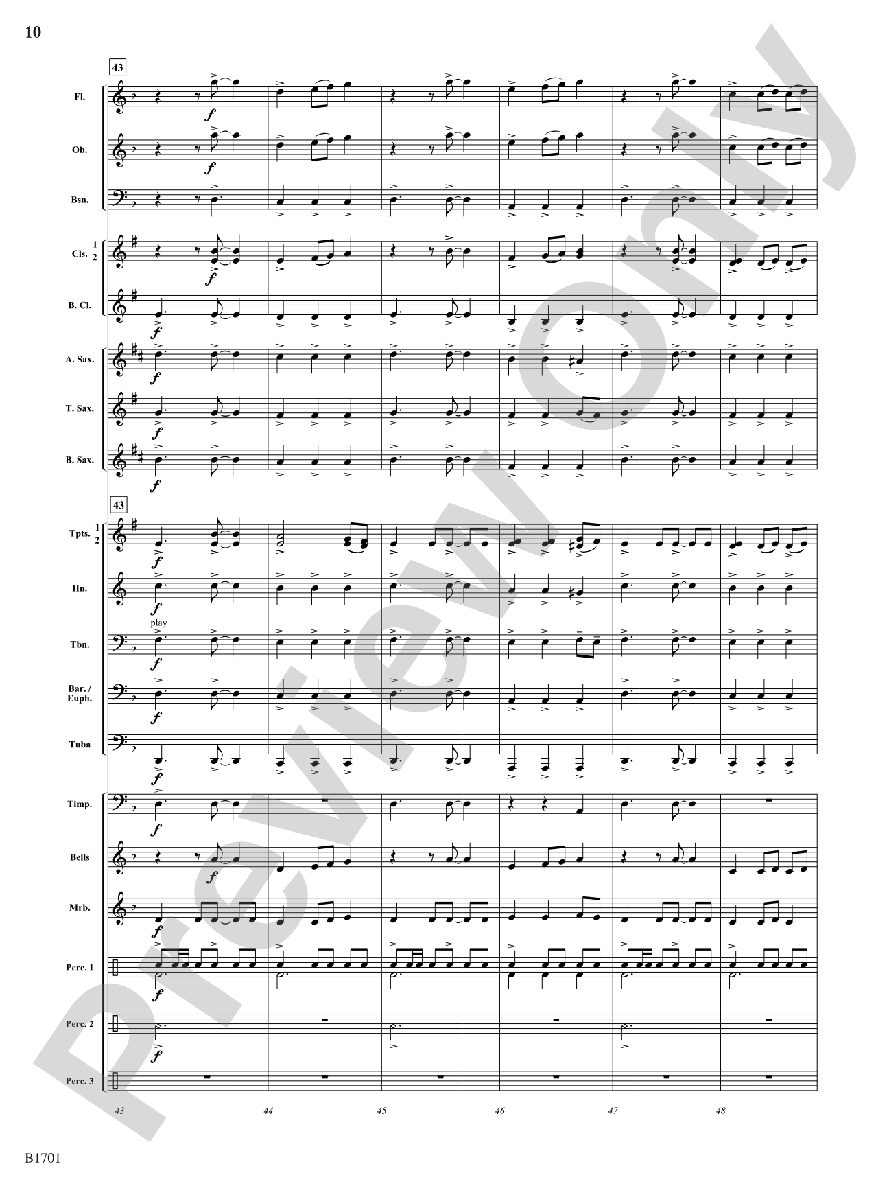 Pulsate: Concert Band Conductor Score & Parts