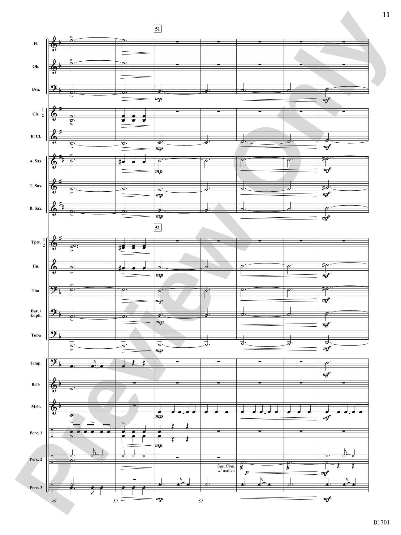 Pulsate: Concert Band Conductor Score & Parts
