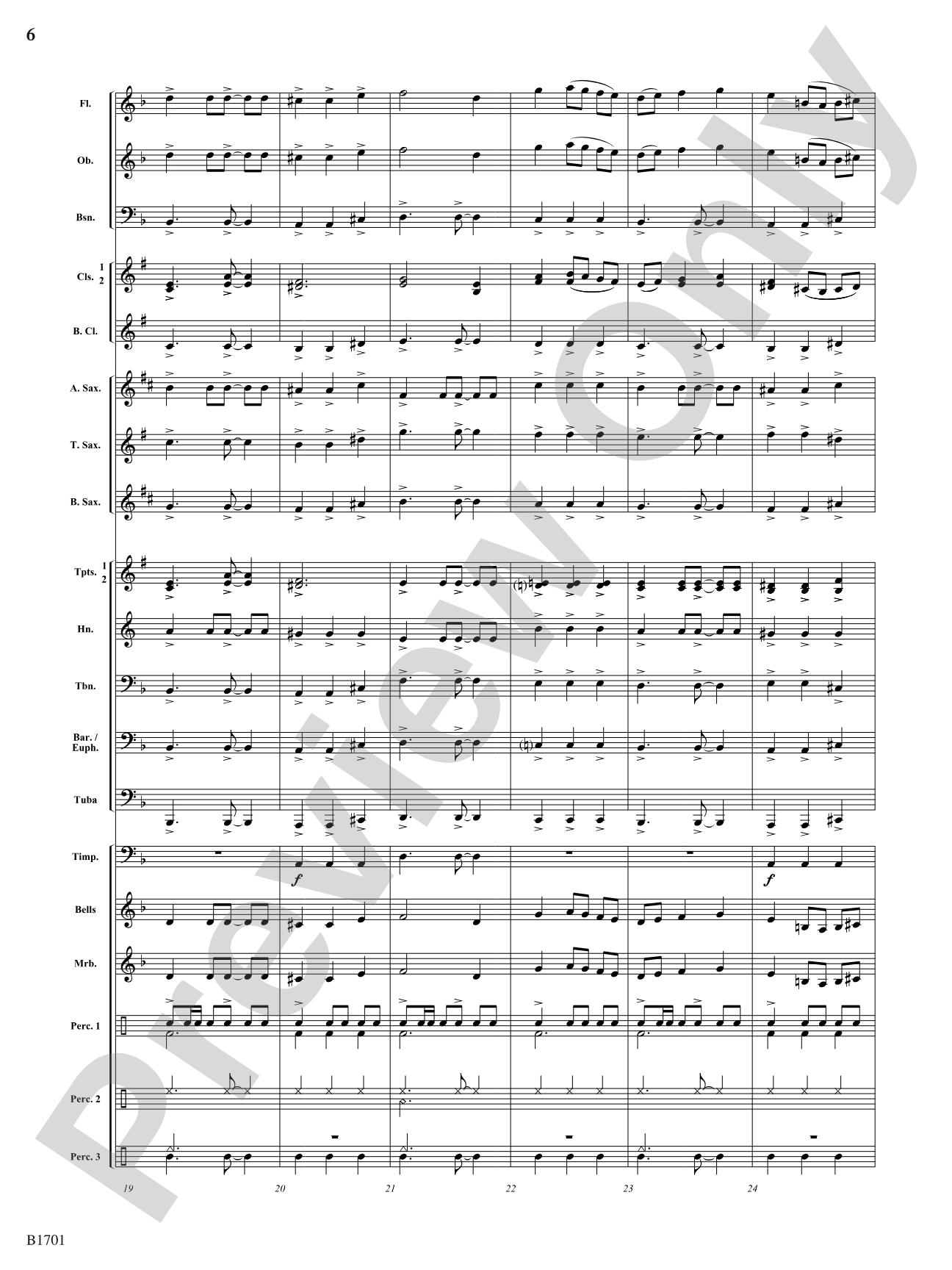 Pulsate: Concert Band Conductor Score & Parts