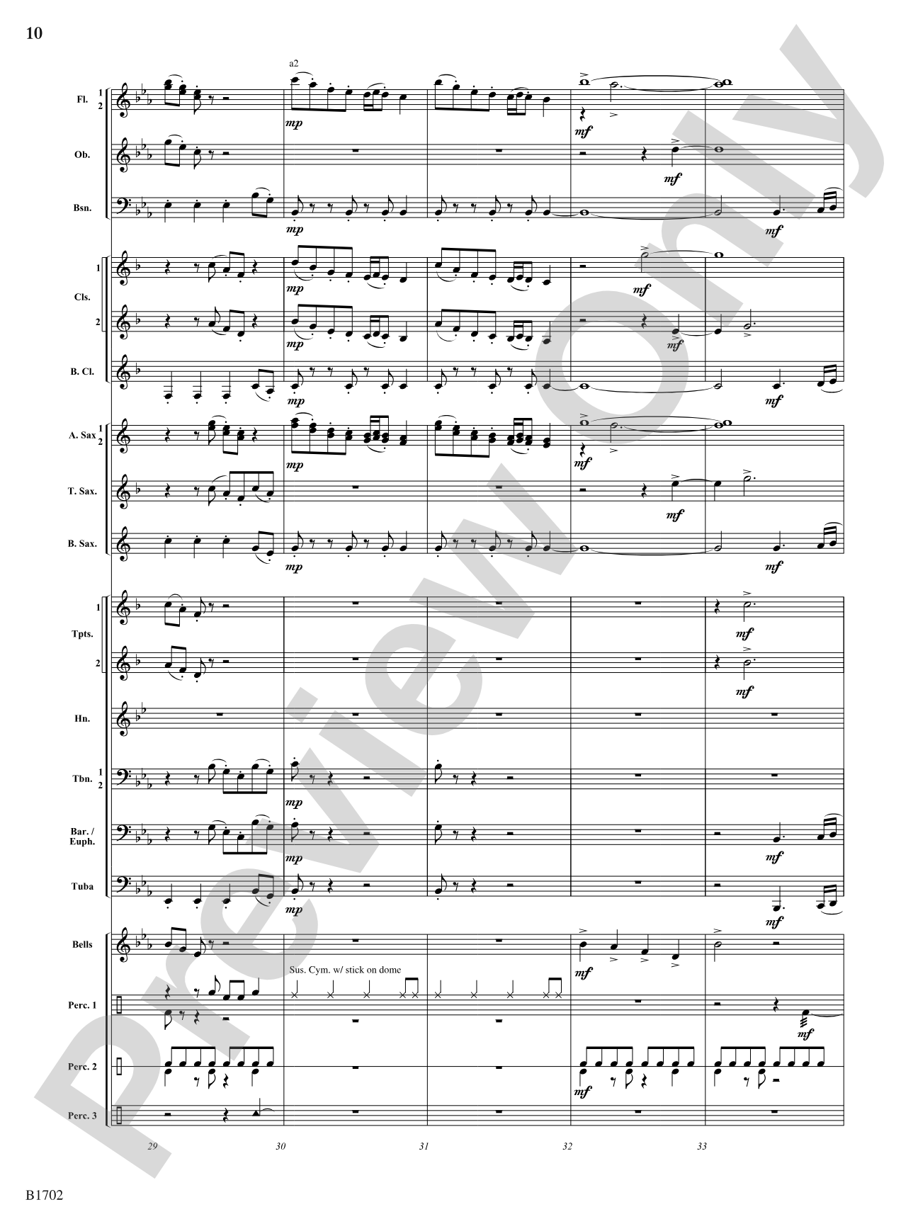 Josie's Dance: Concert Band Conductor Score & Parts