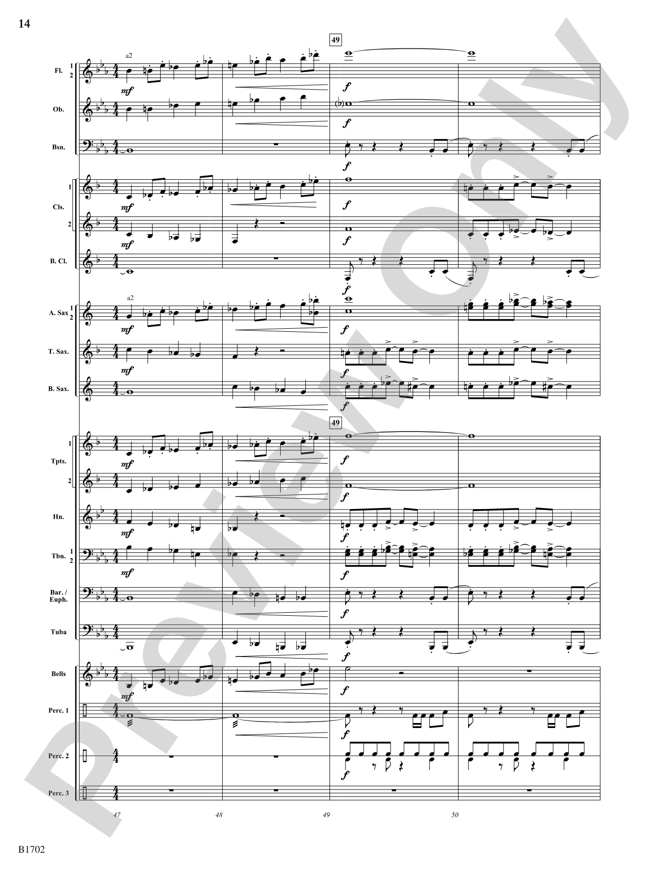 Josie's Dance: Concert Band Conductor Score & Parts