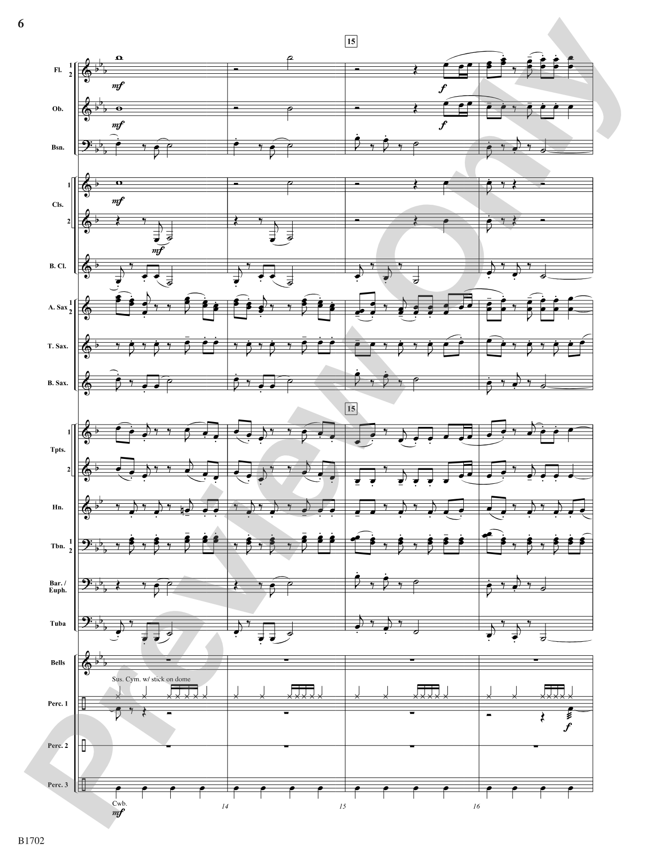 Josie's Dance: Concert Band Conductor Score & Parts