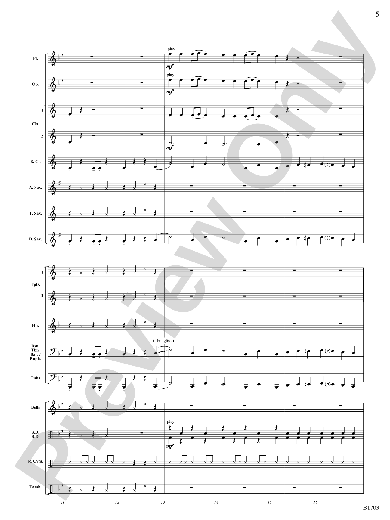 Snap Clap Swing: Concert Band Conductor Score & Parts