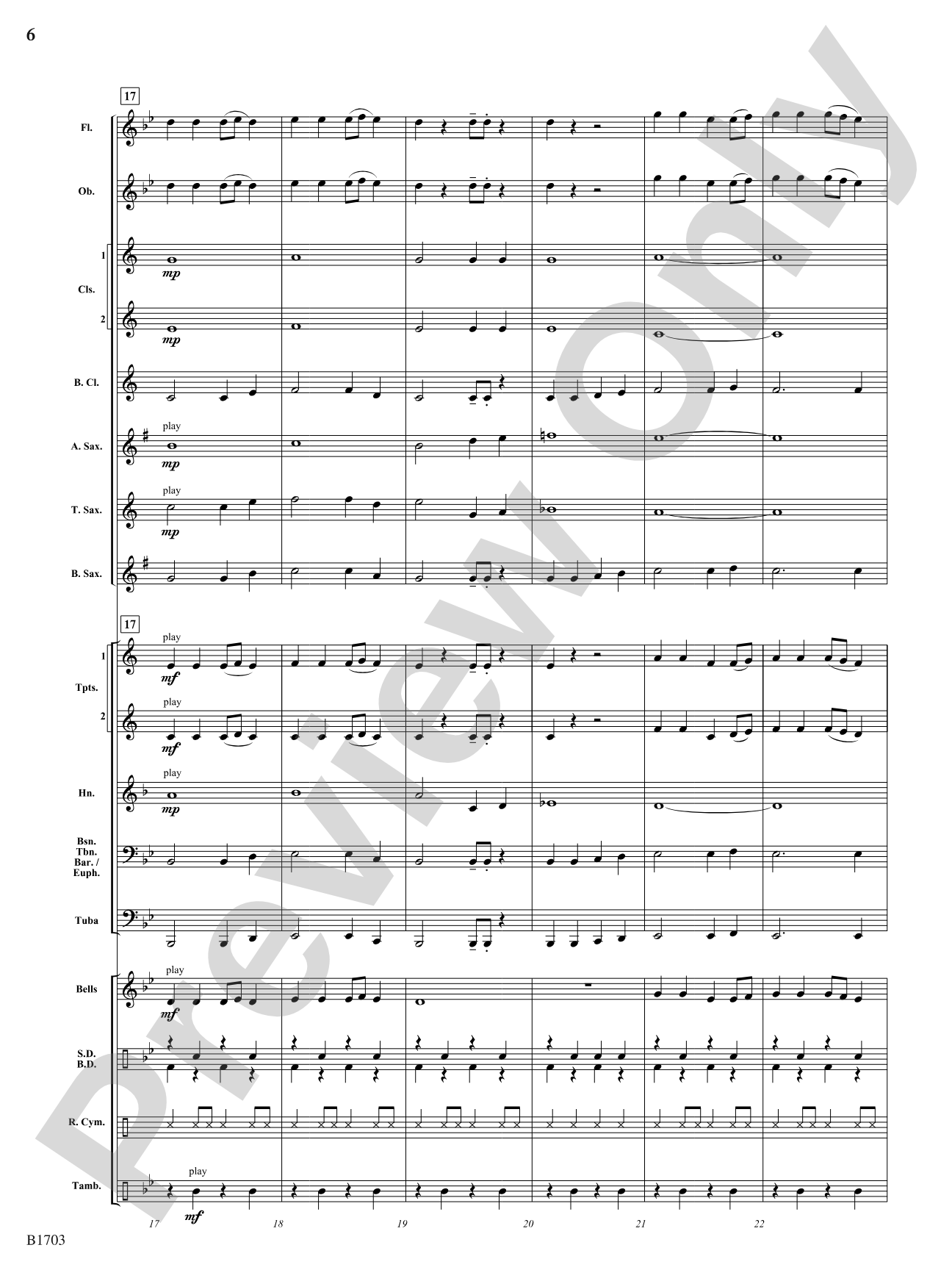 Snap Clap Swing: Concert Band Conductor Score & Parts