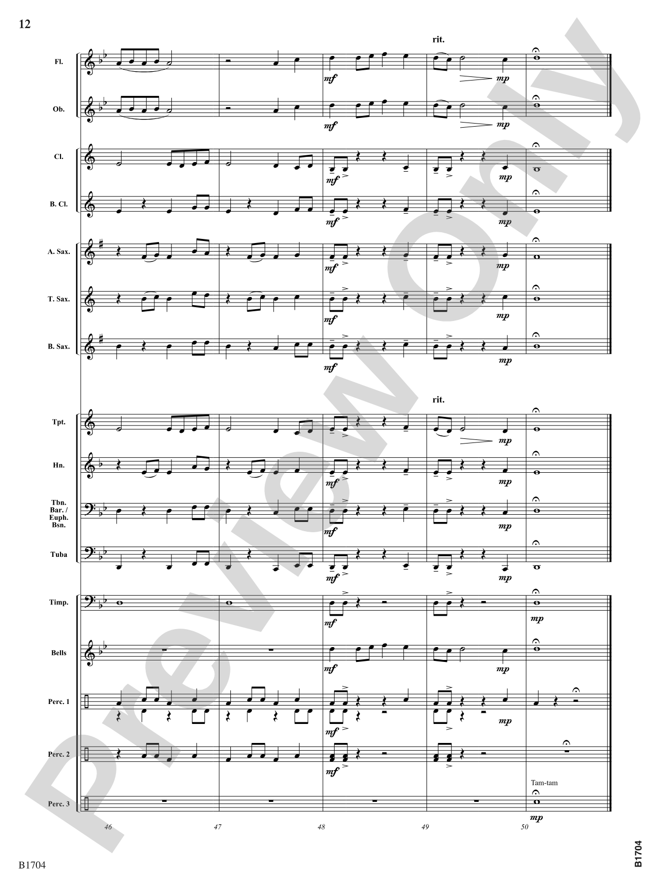 Camel Caravan: Score