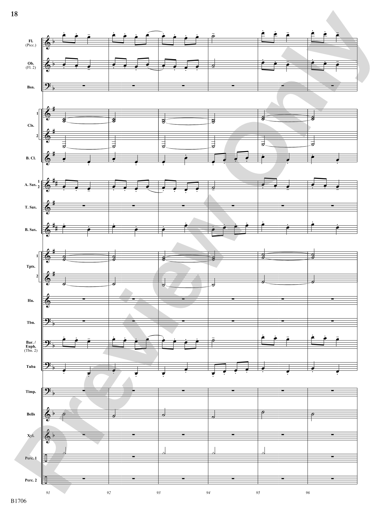 The Boom-Boom Galop: Concert Band Conductor Score & Parts