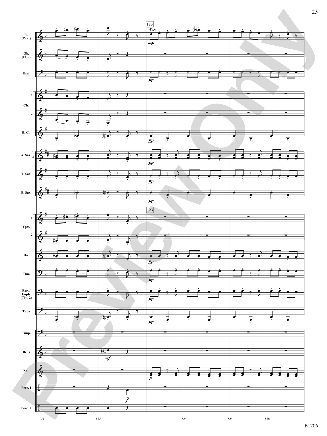 The Boom-Boom Galop: Concert Band Conductor Score & Parts