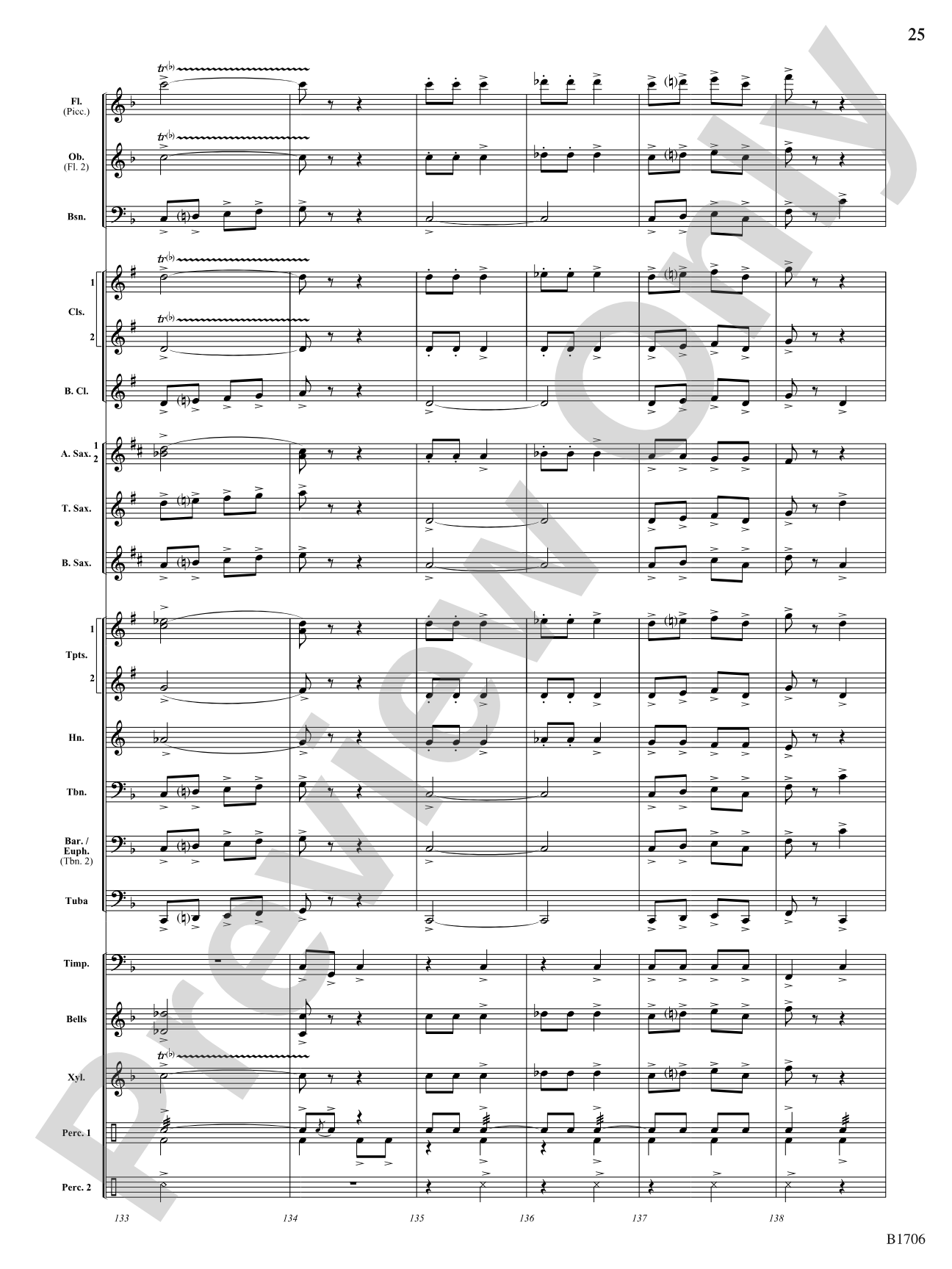 The Boom-Boom Galop: Concert Band Conductor Score & Parts