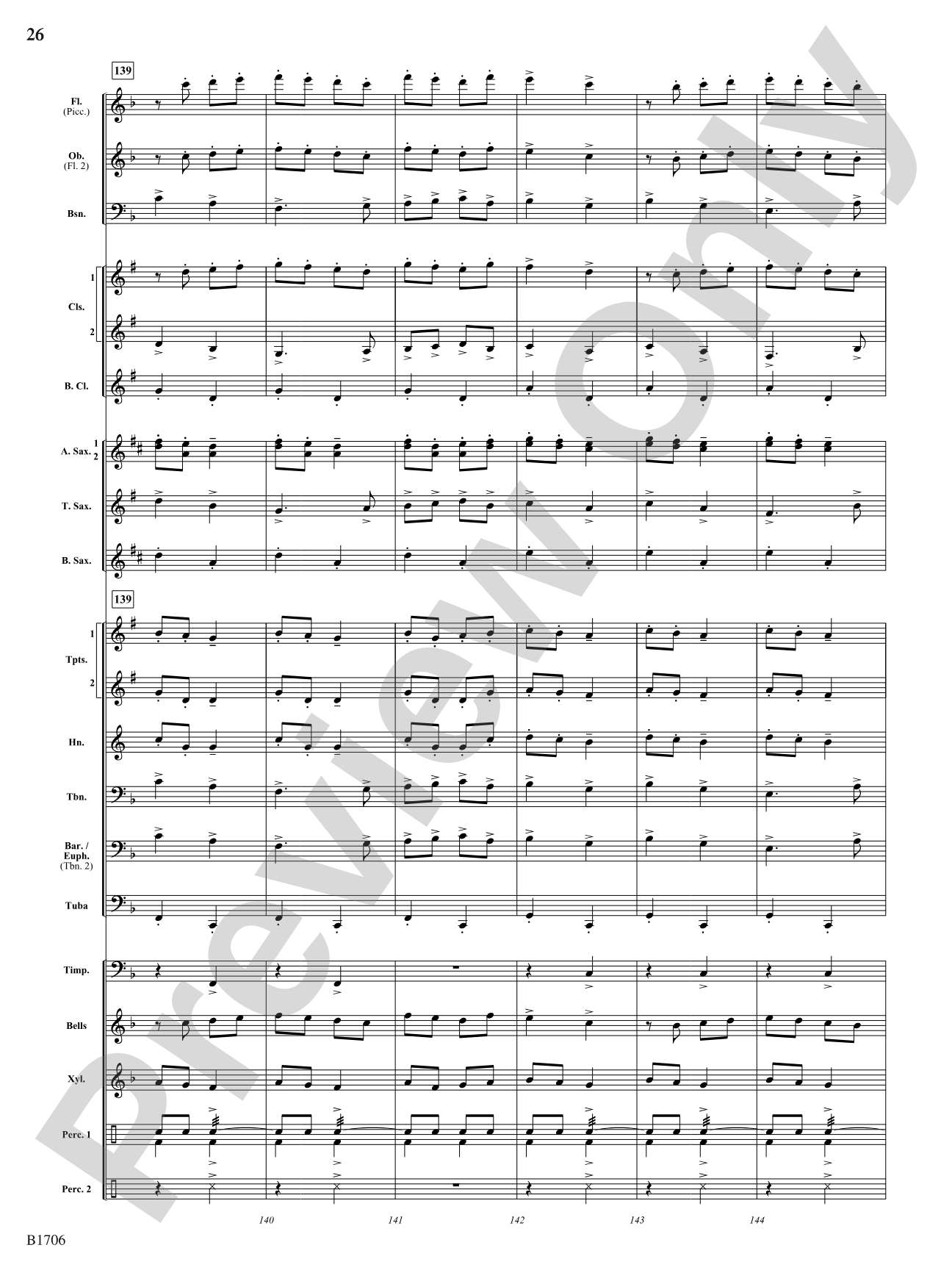 The Boom-Boom Galop: Concert Band Conductor Score & Parts