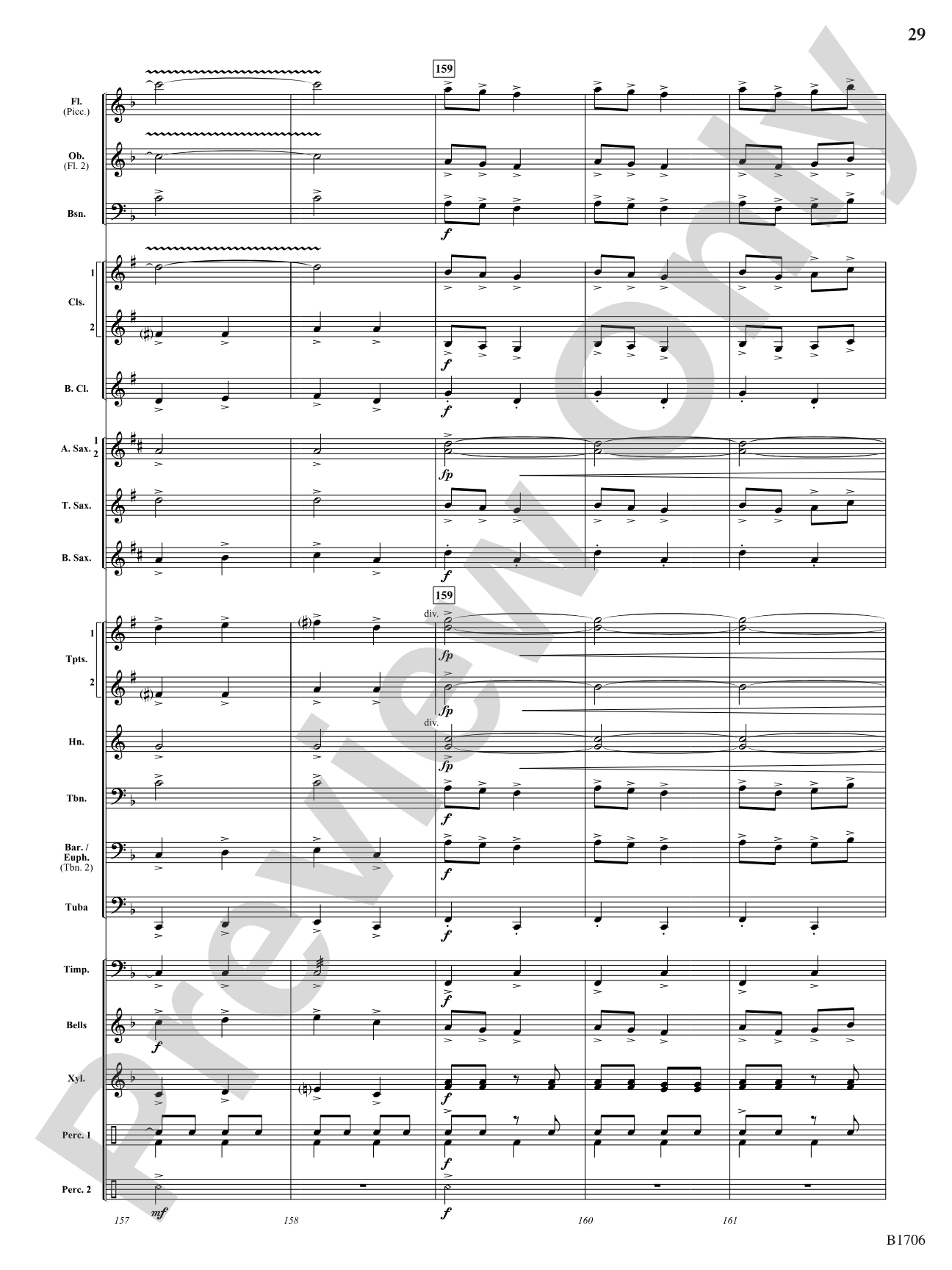 The Boom-Boom Galop: Concert Band Conductor Score & Parts