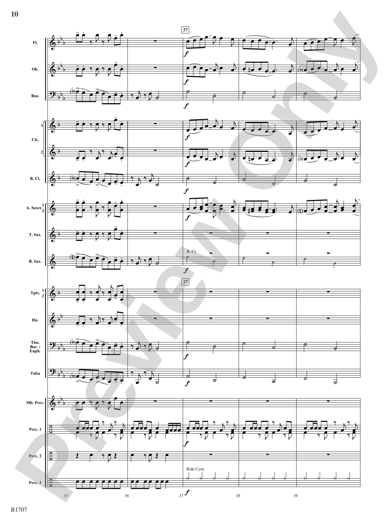 Bossa Brazil: Concert Band Conductor Score & Parts