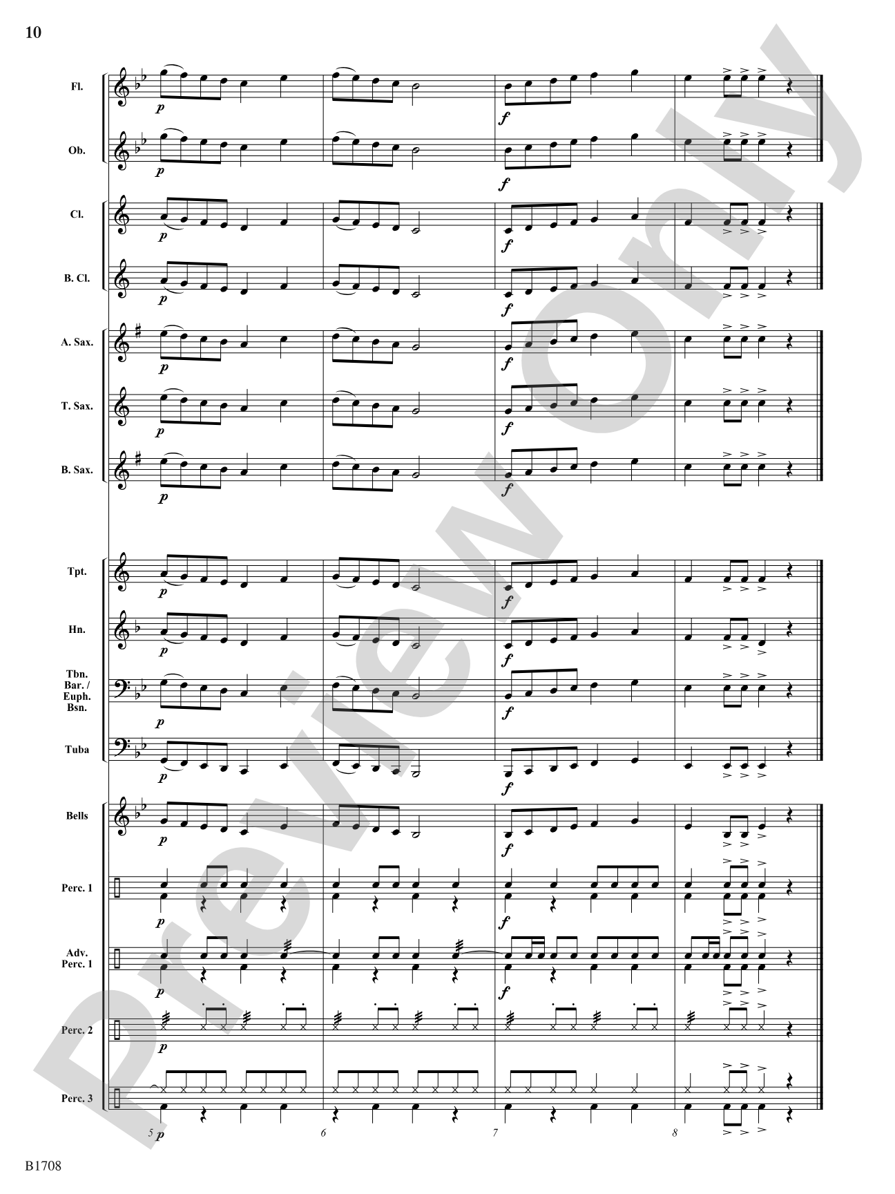 El Vaquero!: Concert Band Conductor Score & Parts