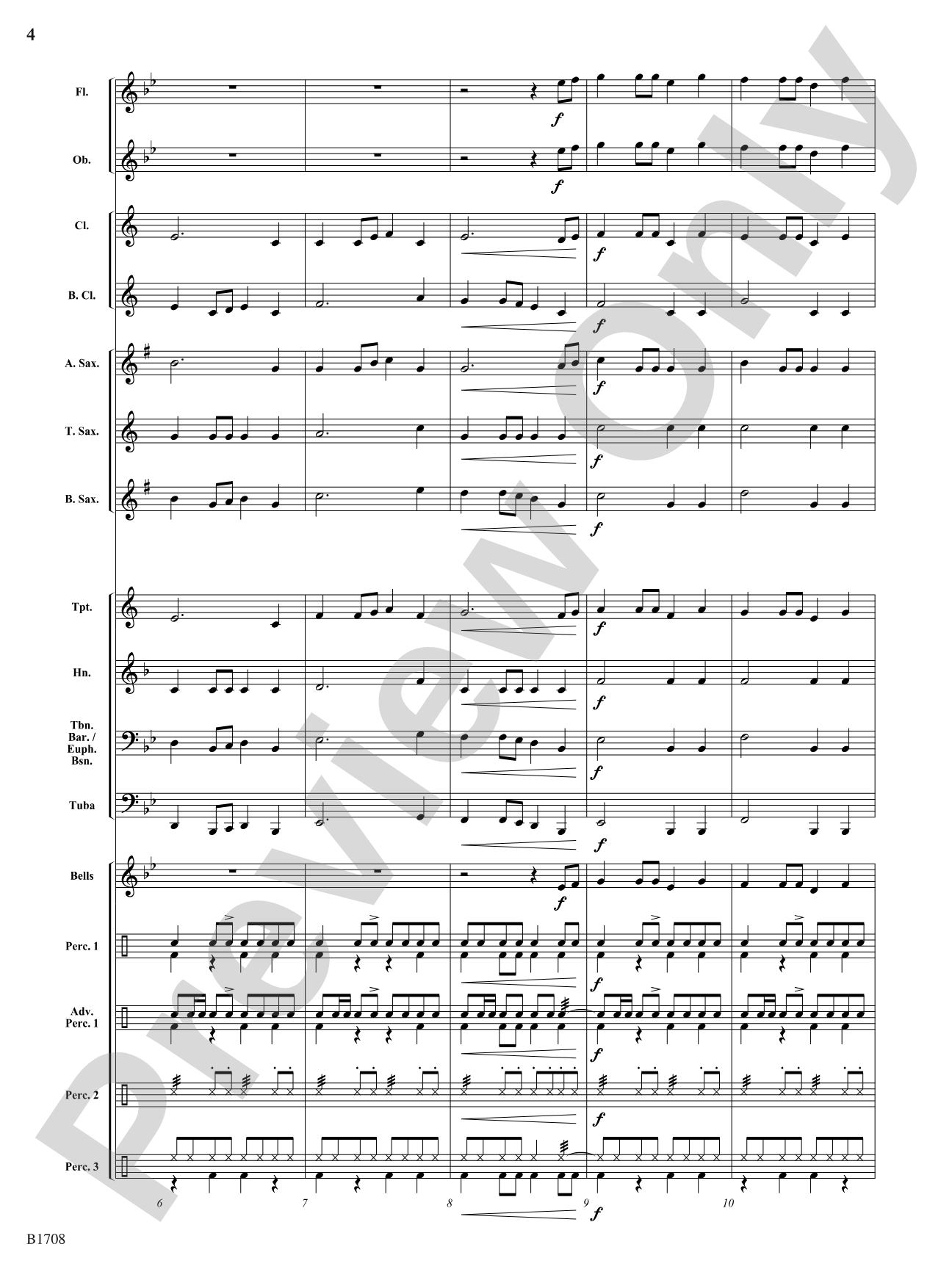 El Vaquero!: Concert Band Conductor Score & Parts