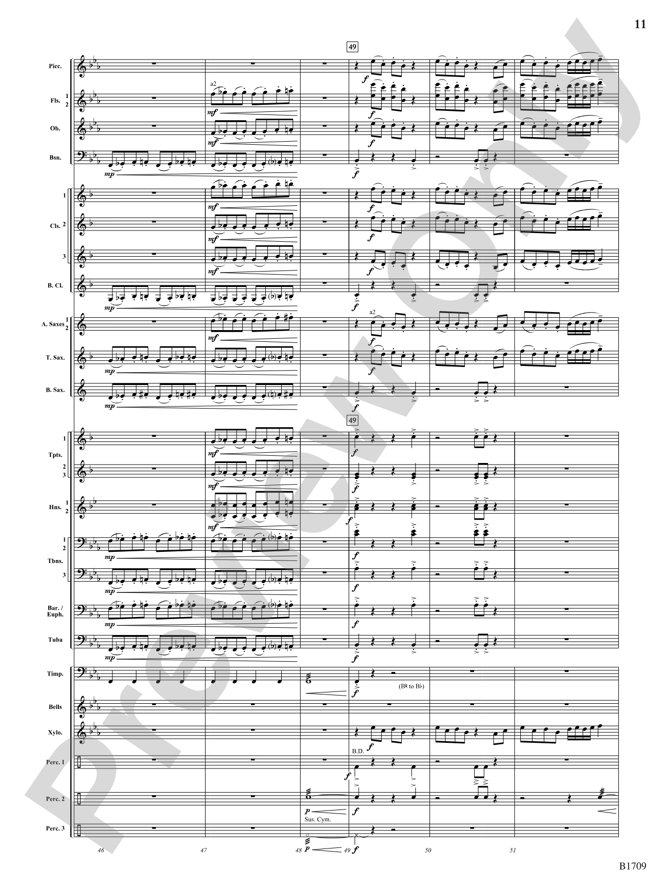 Reign of Fire: Concert Band Conductor Score & Parts
