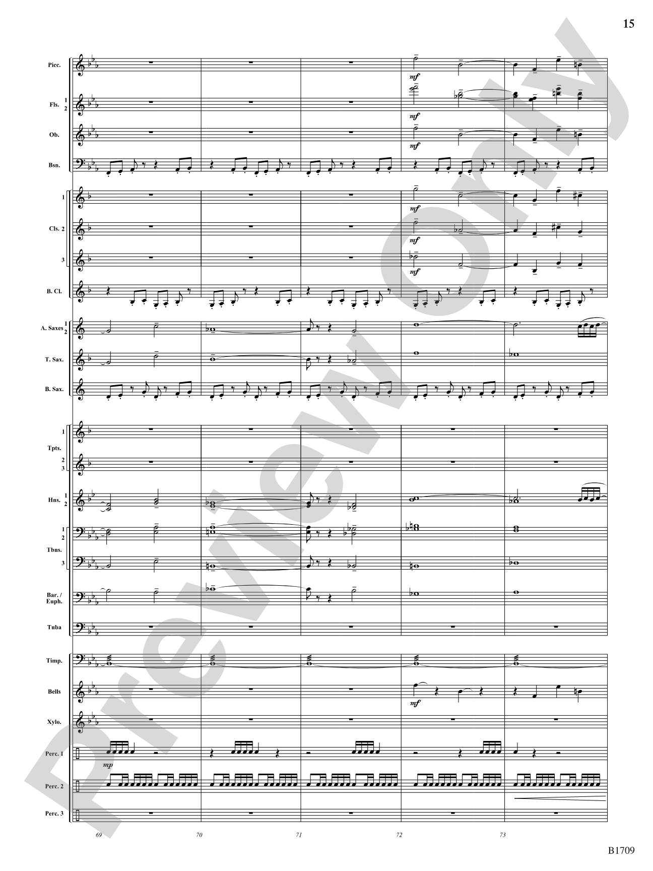 Reign of Fire: Concert Band Conductor Score & Parts