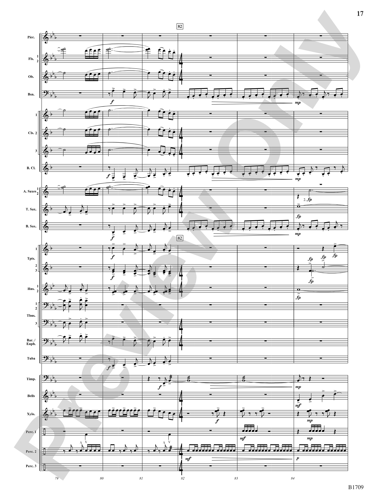 Reign of Fire: Concert Band Conductor Score & Parts