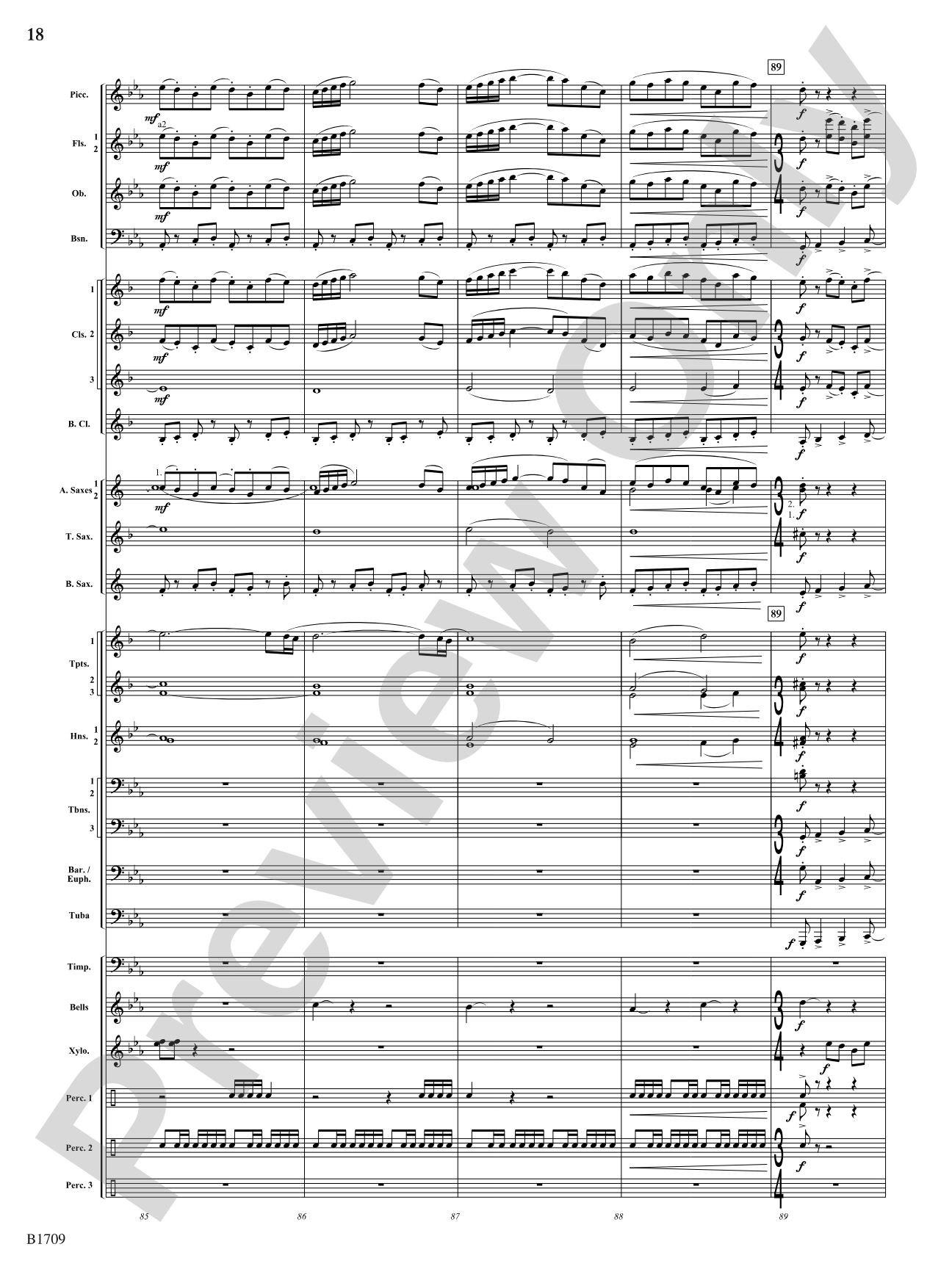 Reign of Fire: Concert Band Conductor Score & Parts