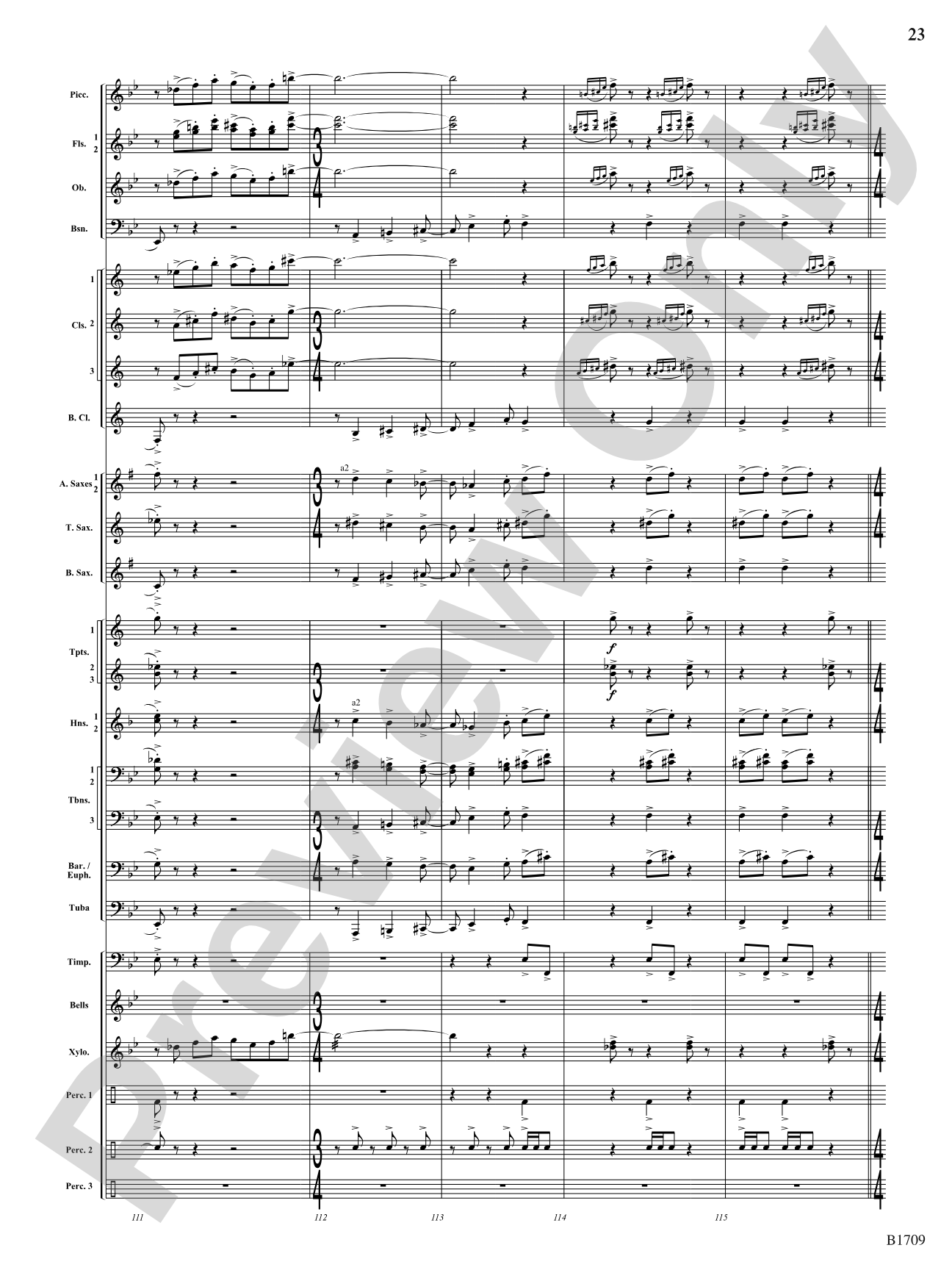 Reign of Fire: Concert Band Conductor Score & Parts