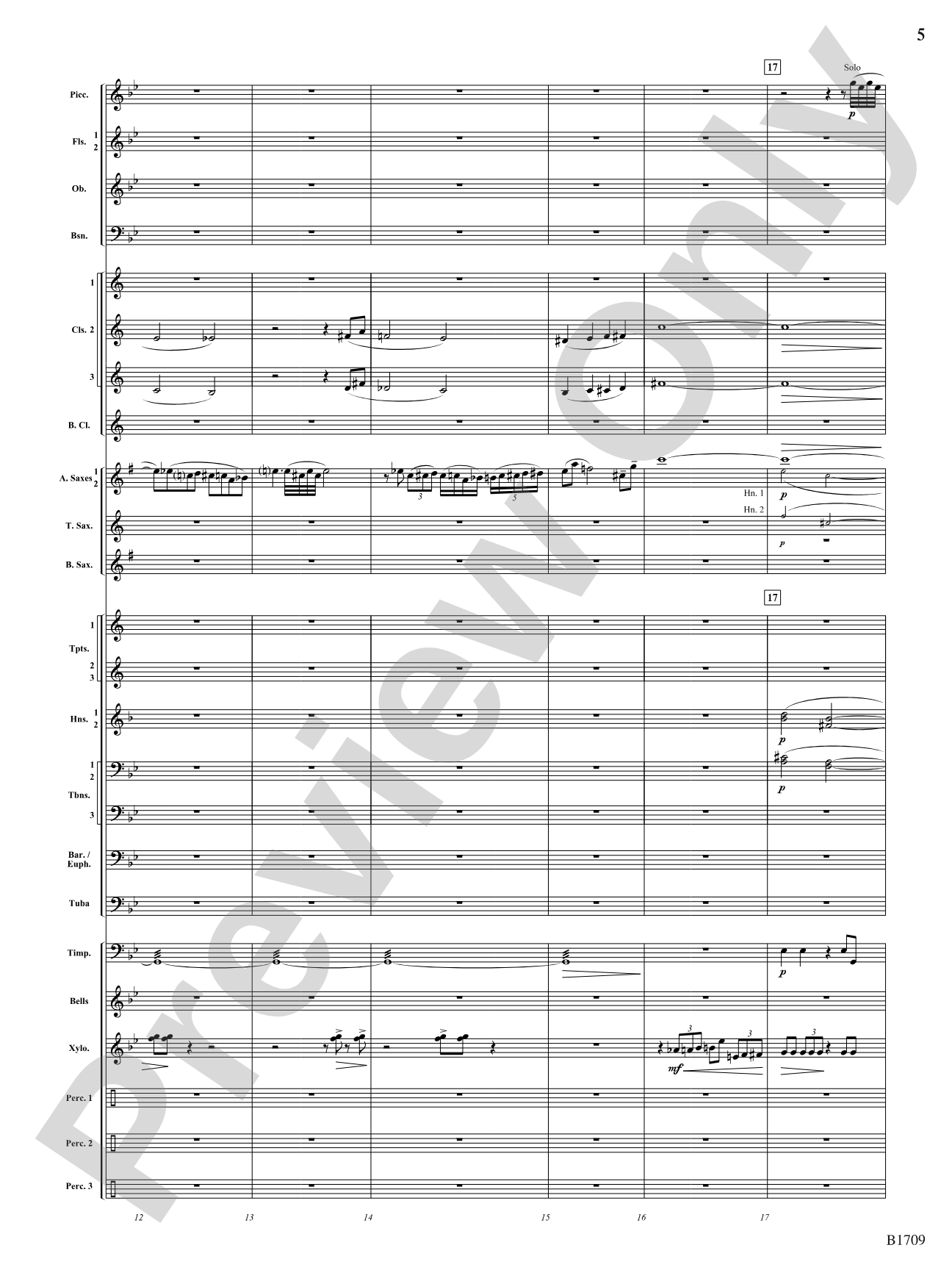Reign of Fire: Concert Band Conductor Score & Parts