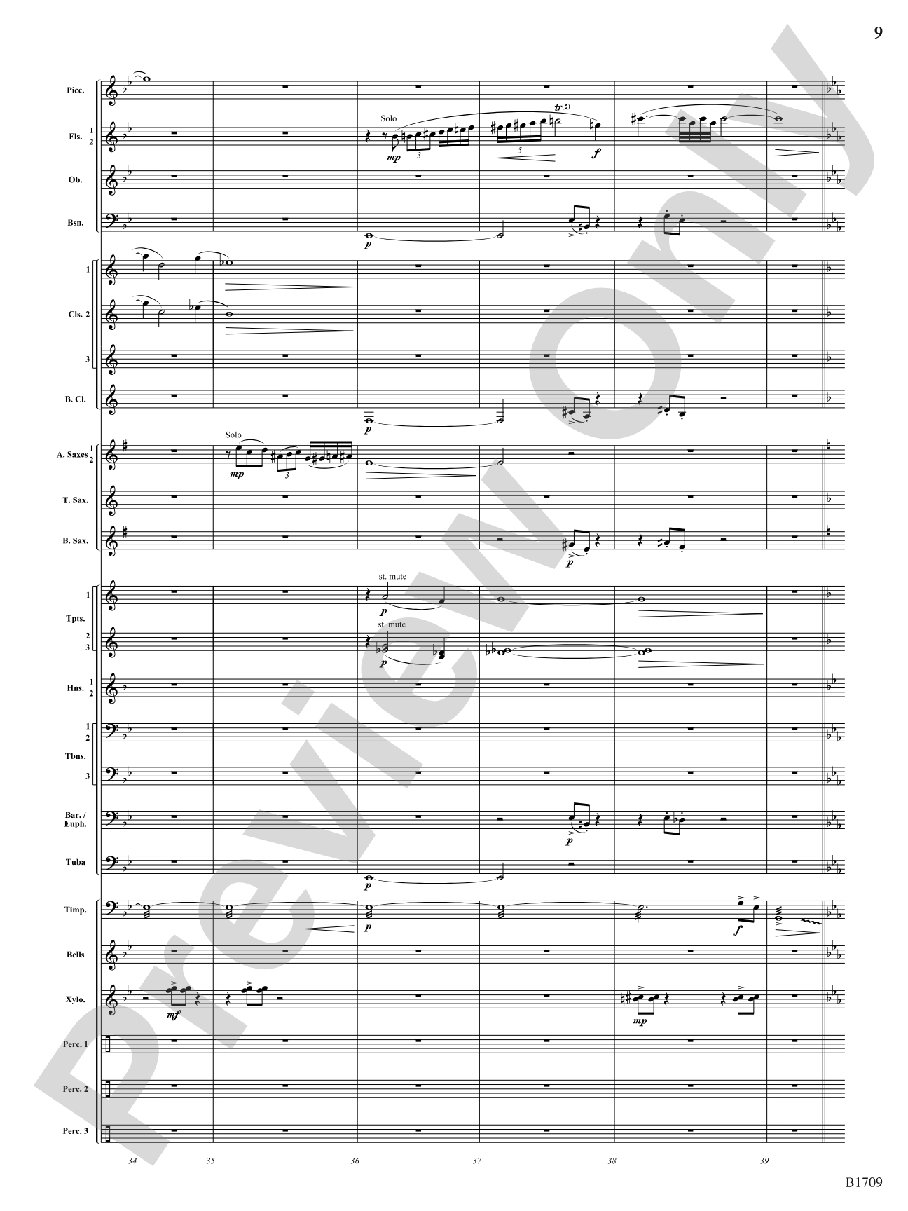 Reign of Fire: Concert Band Conductor Score & Parts