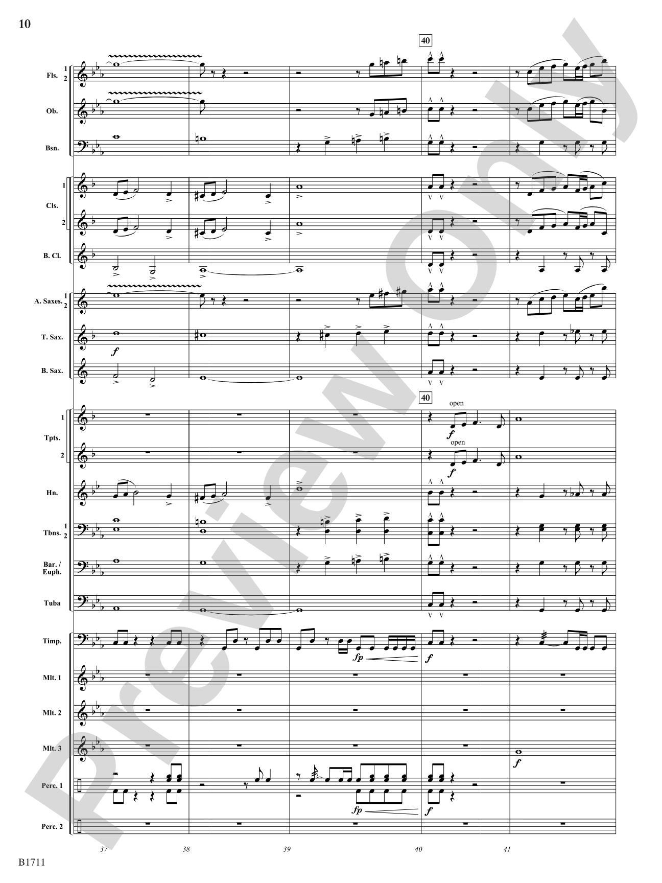 In Infamy: Concert Band Conductor Score & Parts