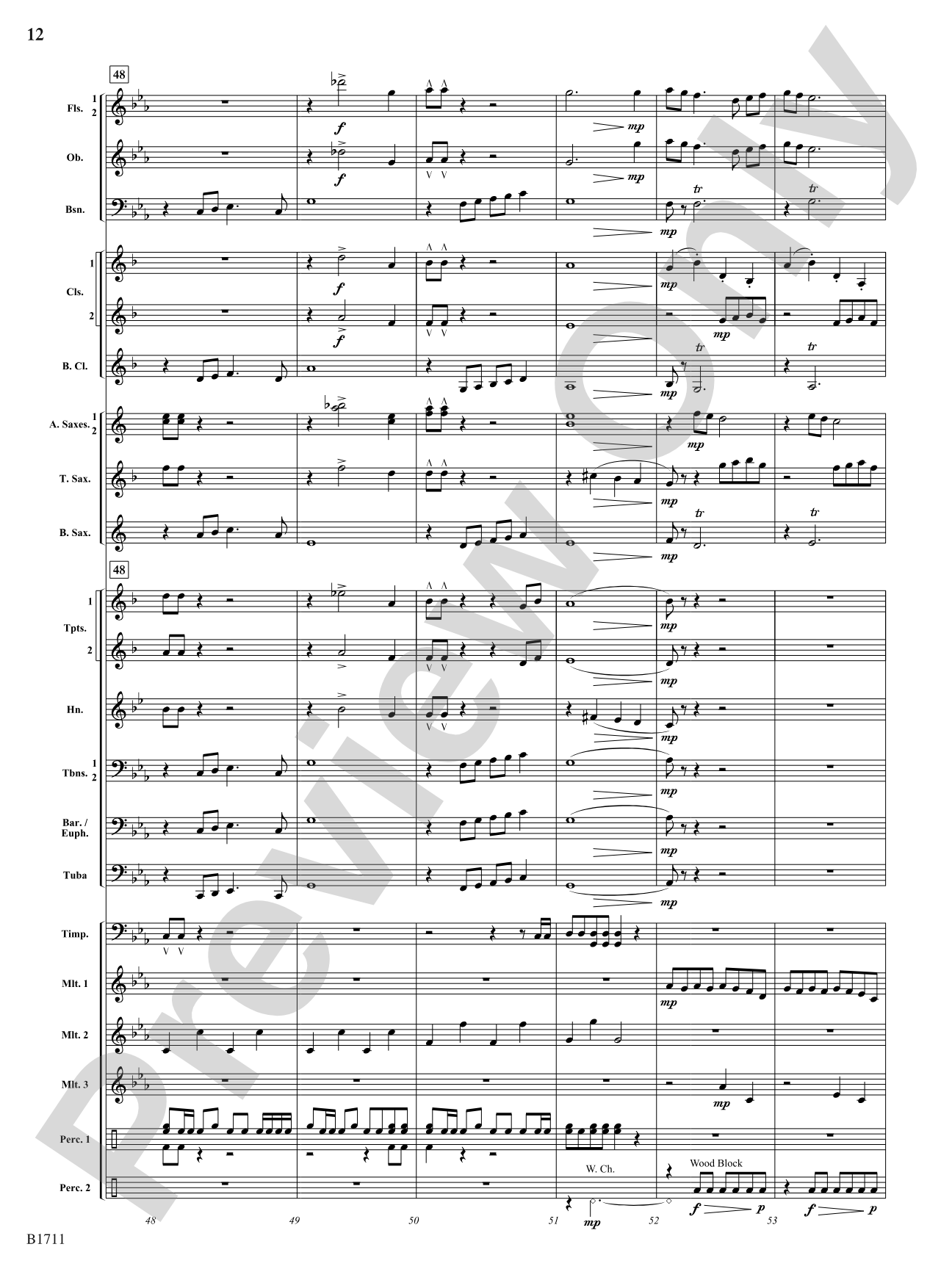 In Infamy: Concert Band Conductor Score & Parts