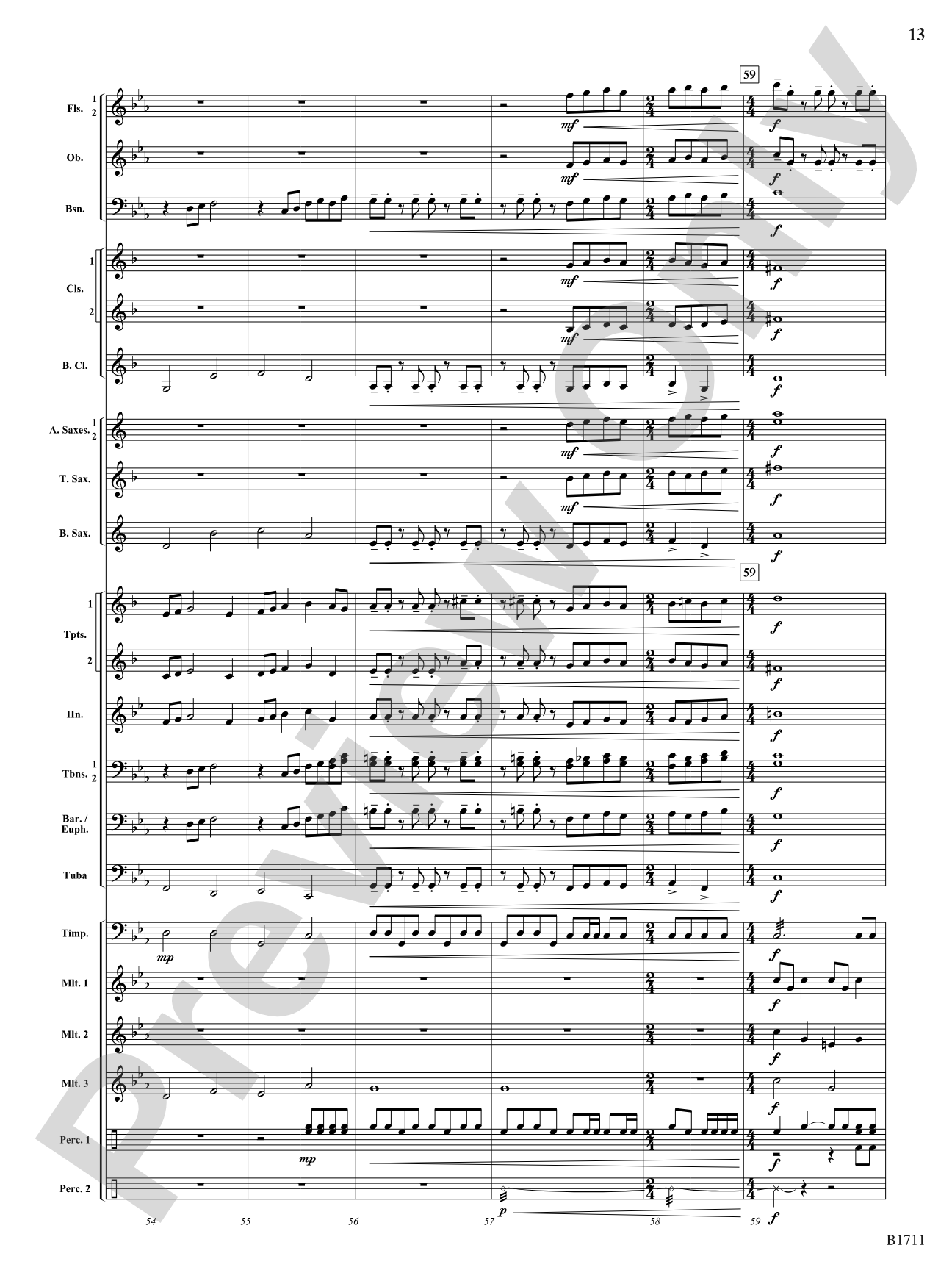 In Infamy: Concert Band Conductor Score & Parts