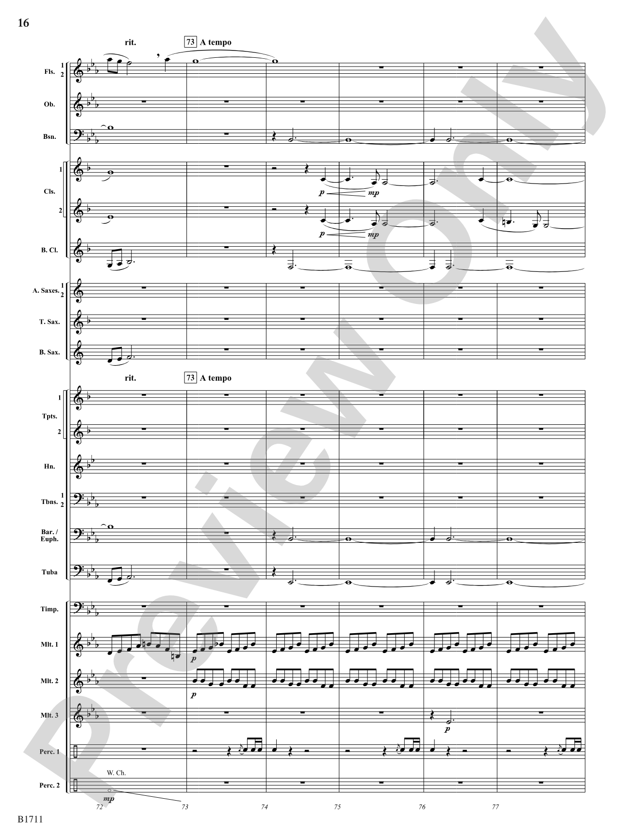 In Infamy: Concert Band Conductor Score & Parts