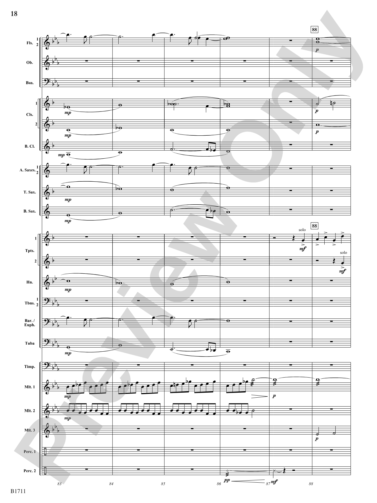 In Infamy: Concert Band Conductor Score & Parts