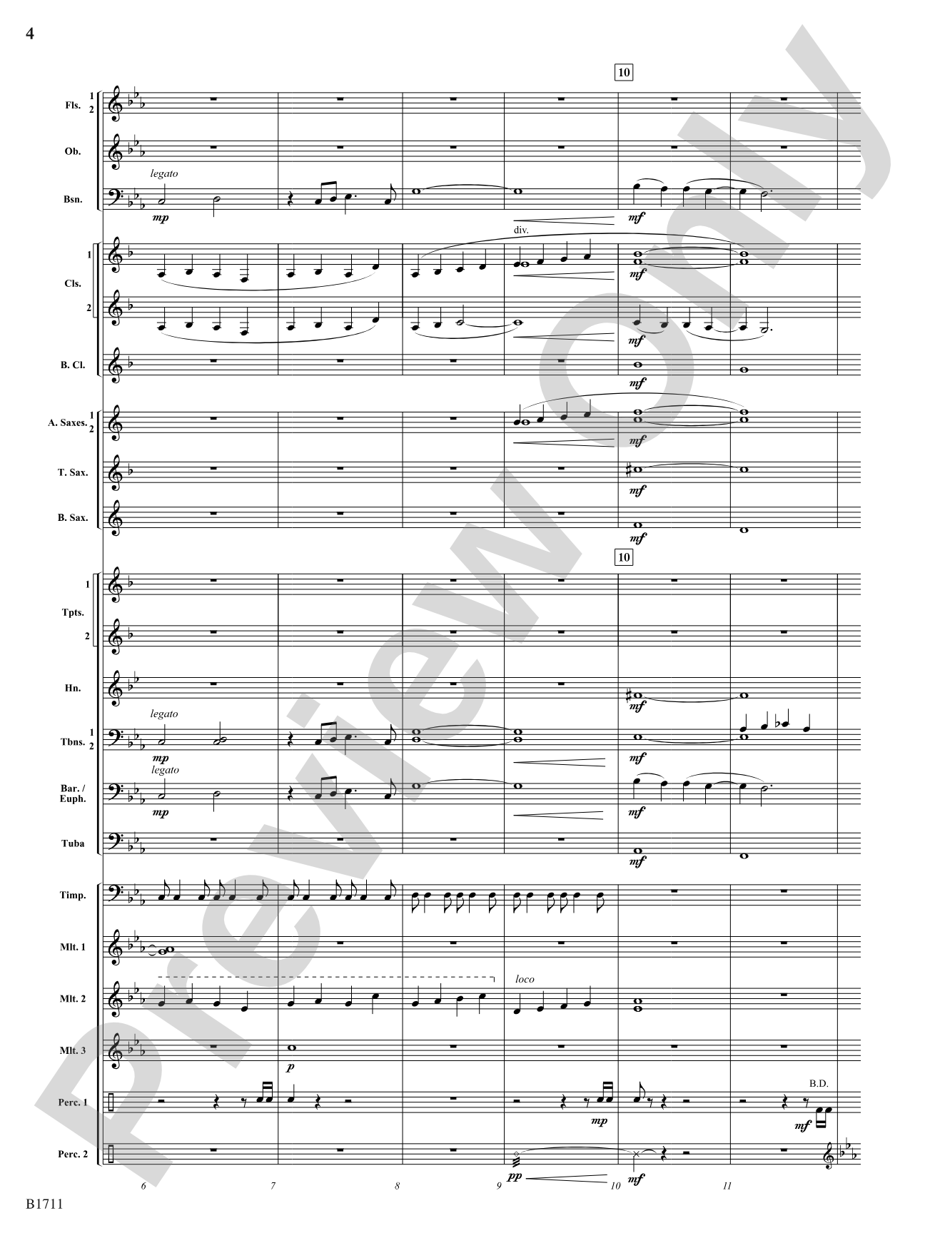 In Infamy: Concert Band Conductor Score & Parts