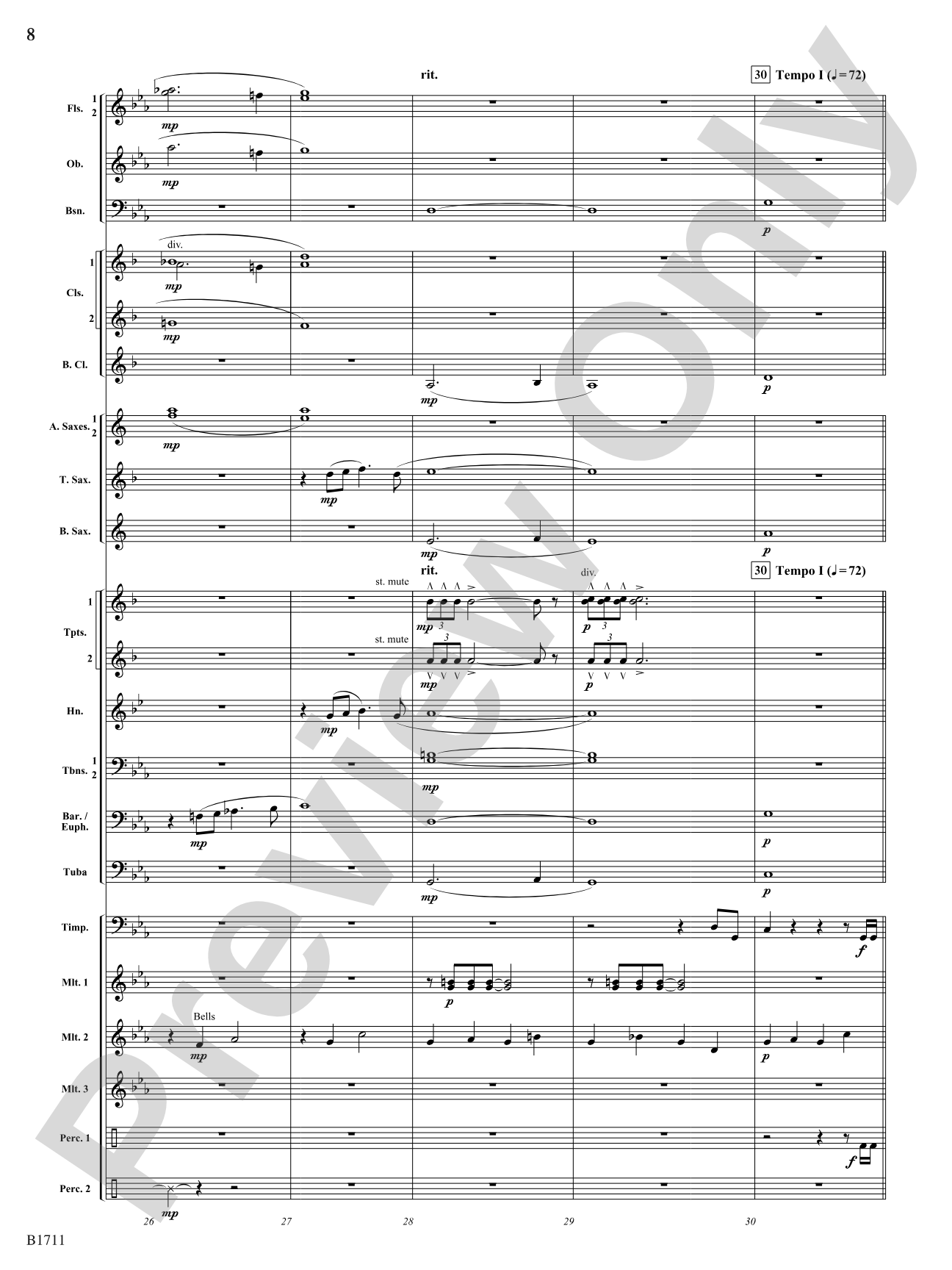 In Infamy: Concert Band Conductor Score & Parts