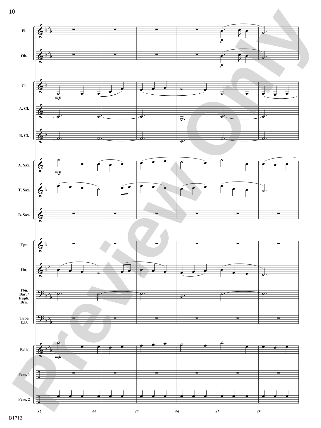 A Ukrainian Christmas: Concert Band Conductor Score & Parts