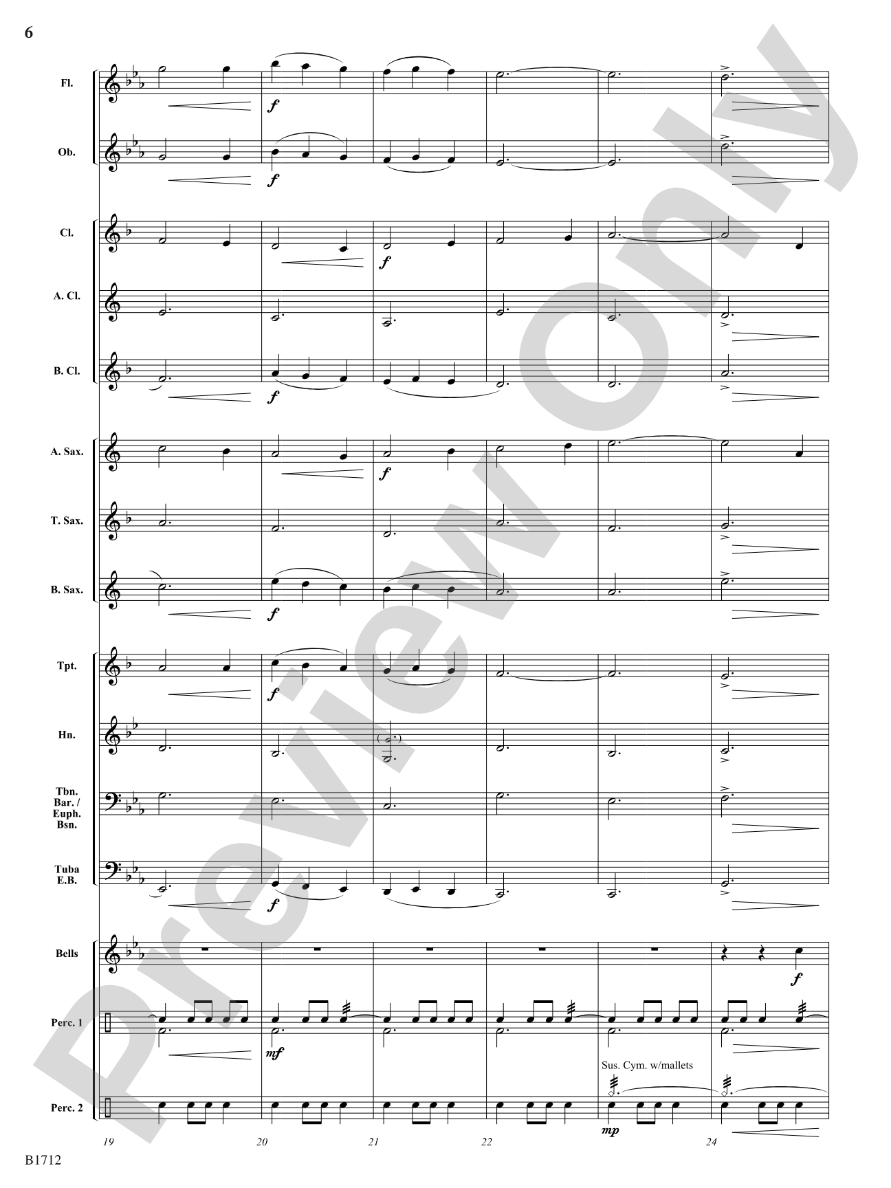 A Ukrainian Christmas: Concert Band Conductor Score & Parts