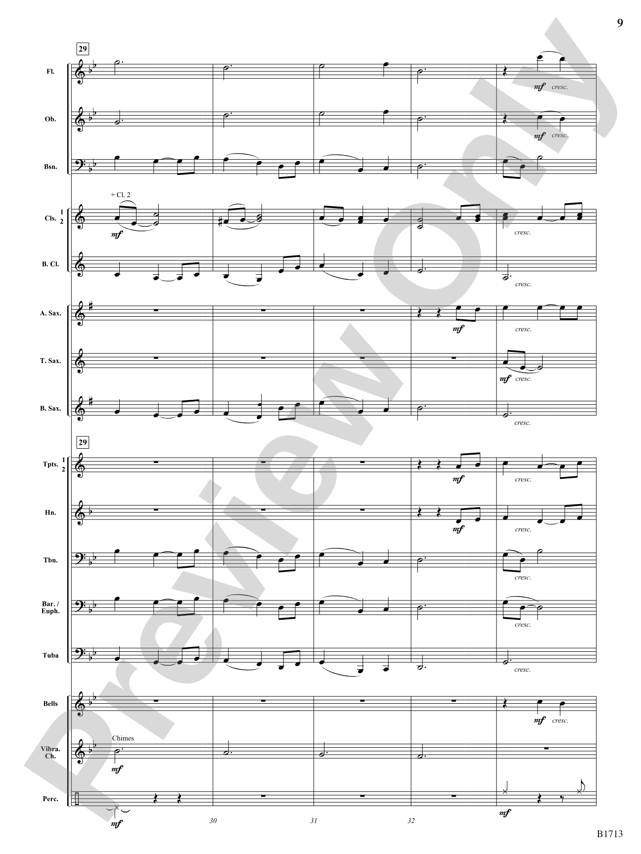 The Greatest Gift: Concert Band Conductor Score & Parts