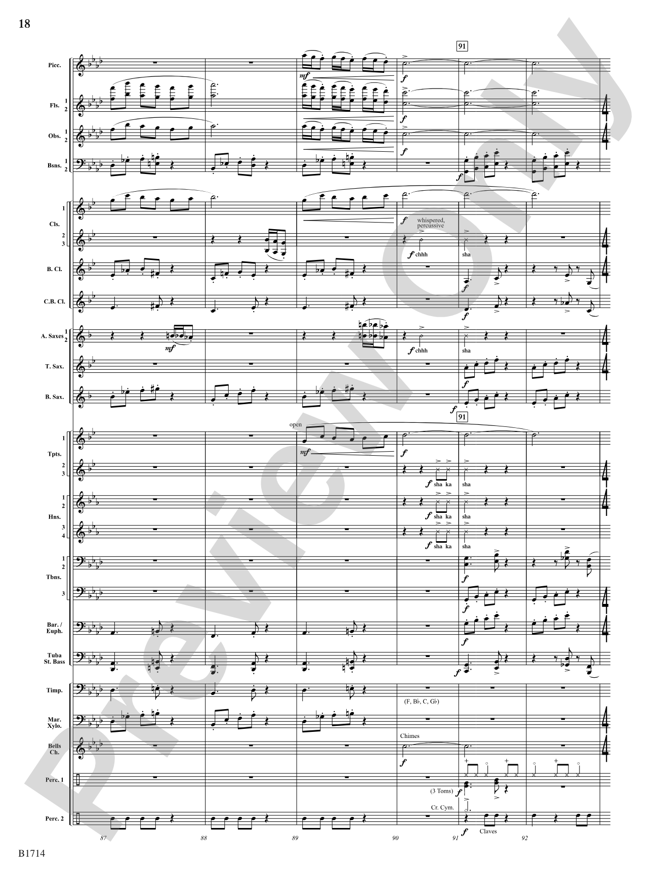 Industrial Loops: Concert Band Conductor Score & Parts
