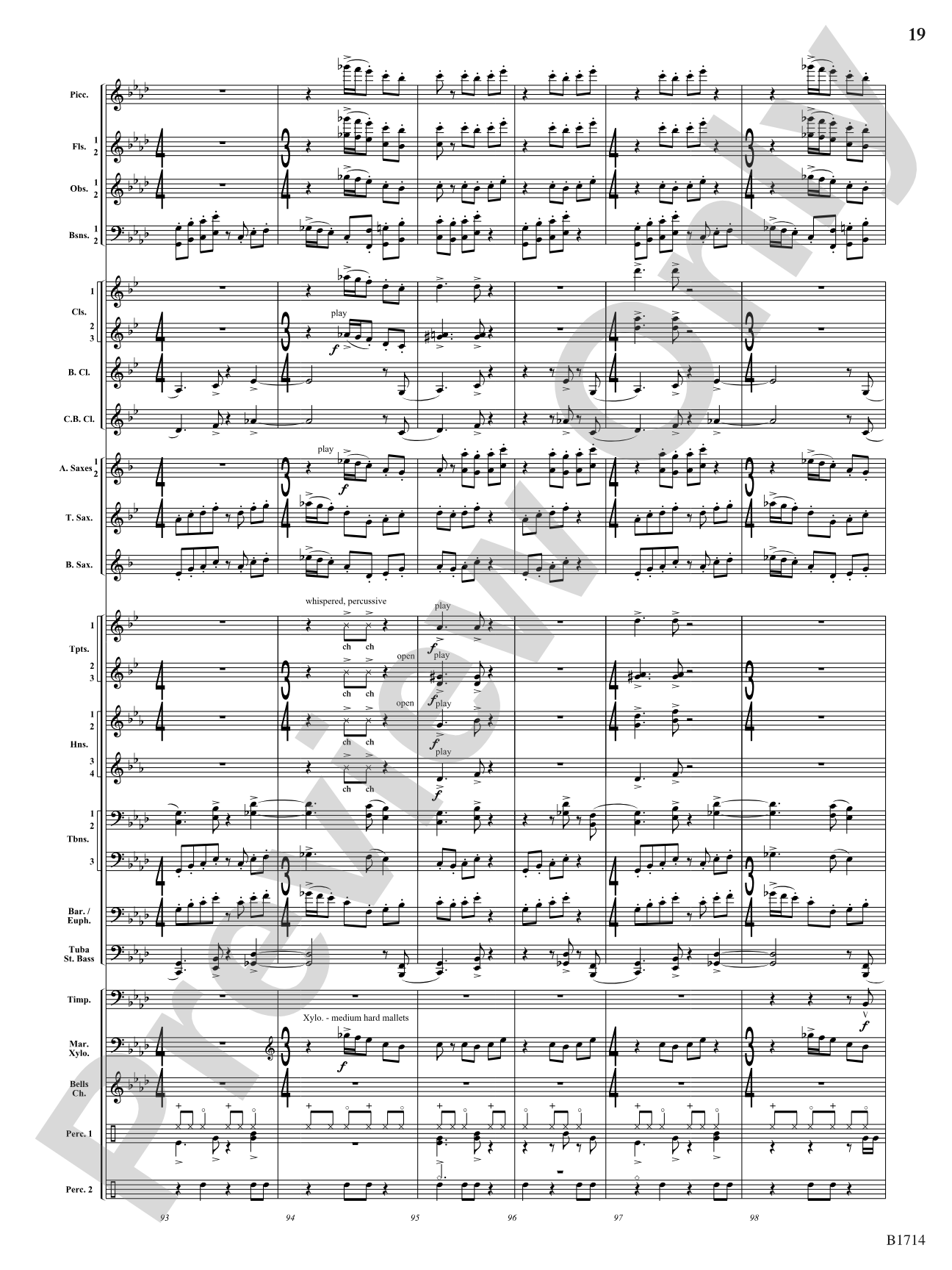 Industrial Loops: Concert Band Conductor Score & Parts