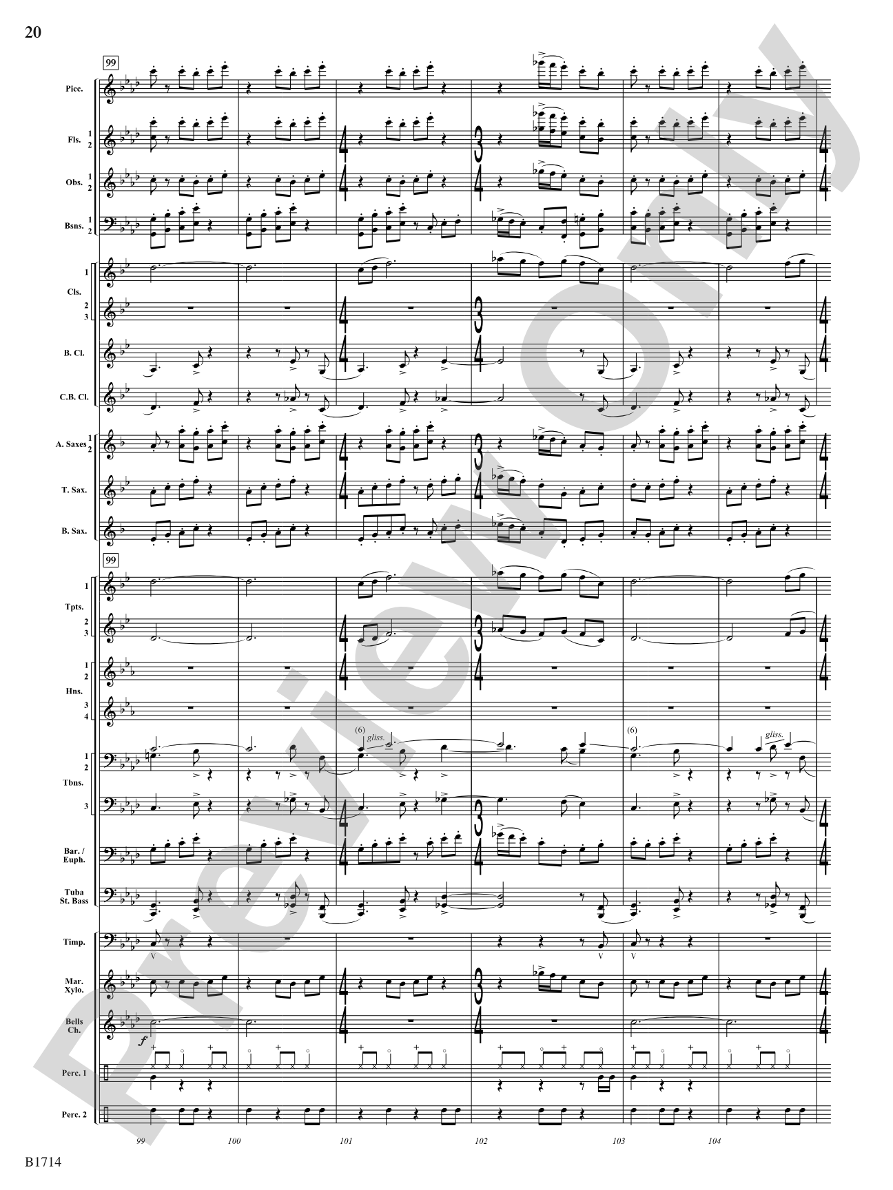 Industrial Loops: Concert Band Conductor Score & Parts