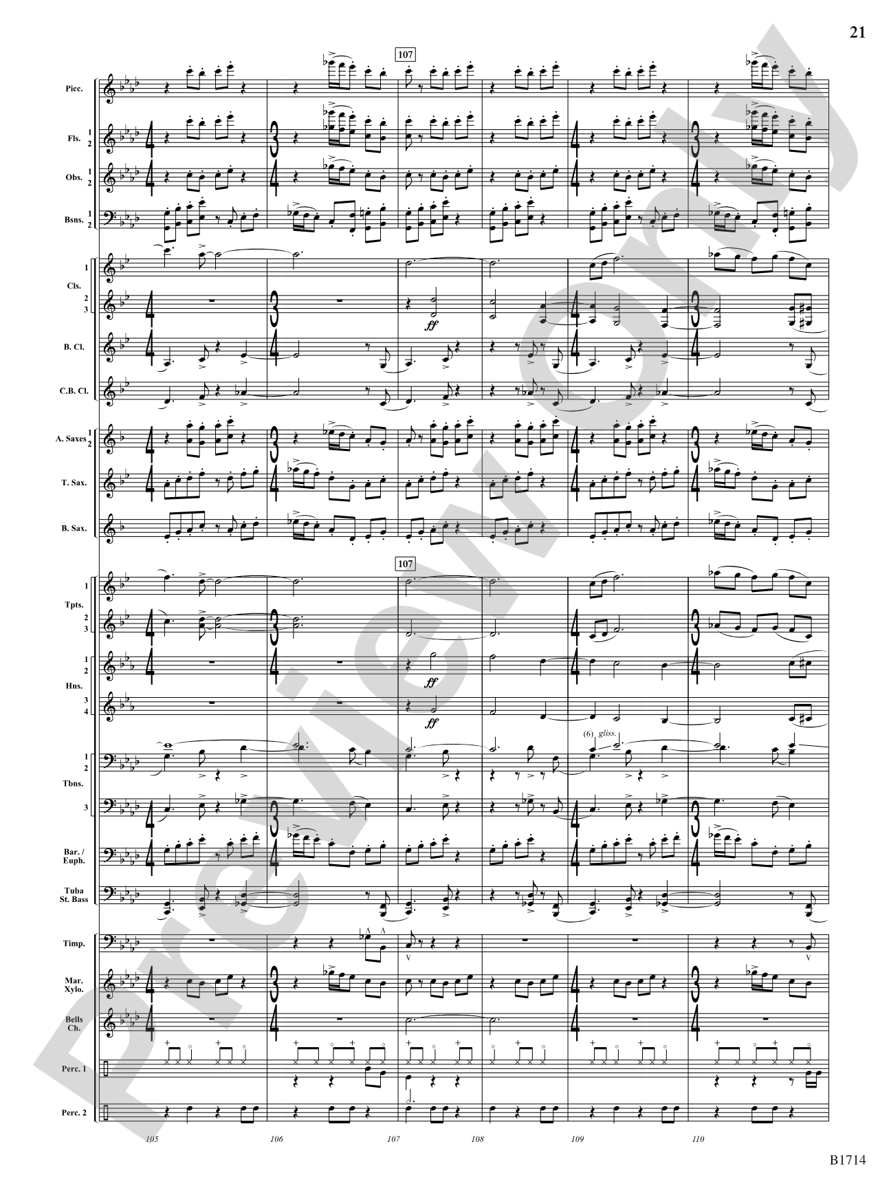 Industrial Loops: Concert Band Conductor Score & Parts
