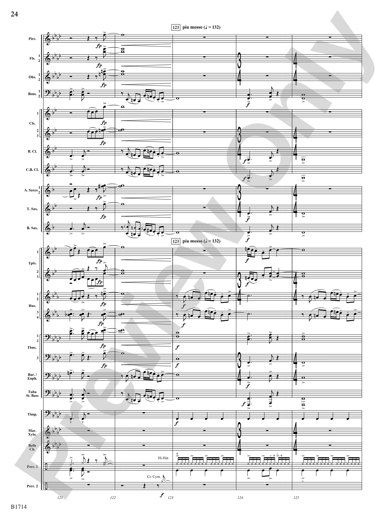 Industrial Loops: Concert Band Conductor Score & Parts