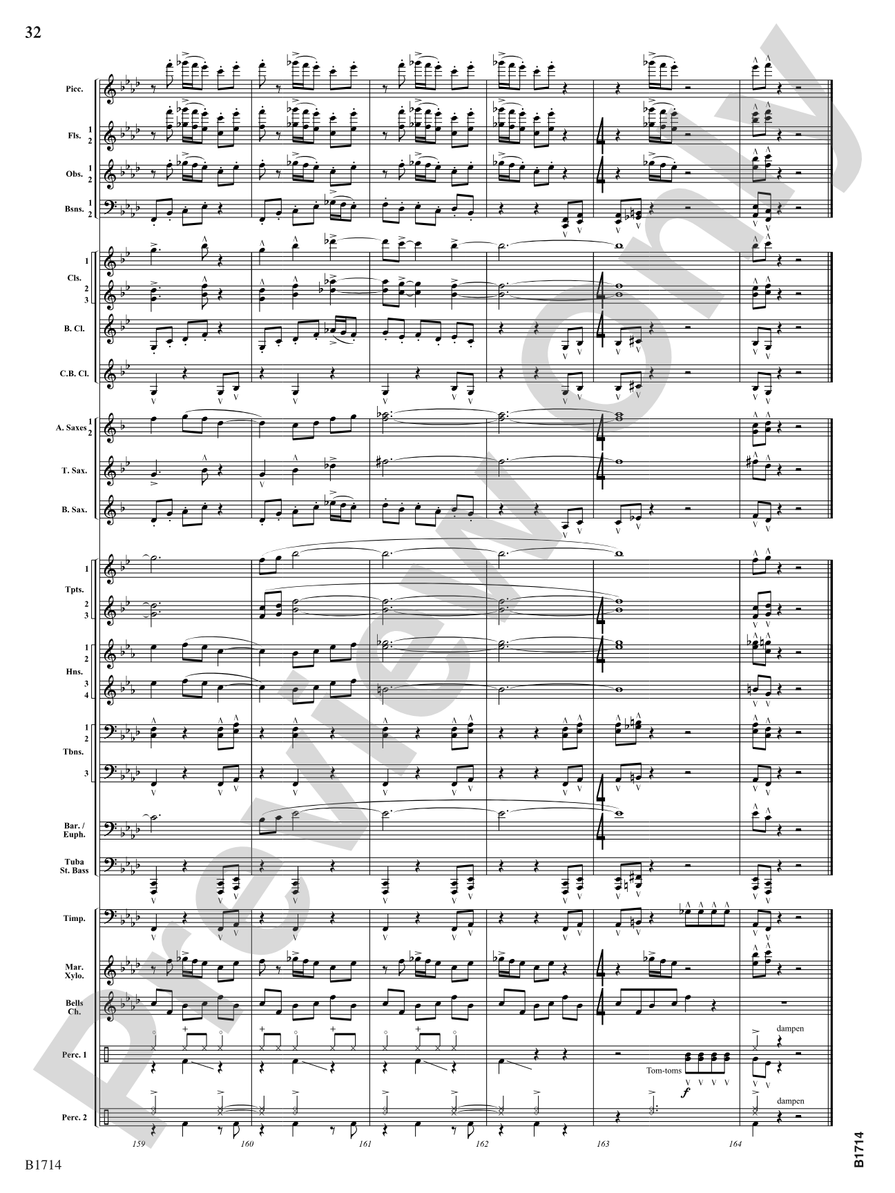 Industrial Loops: Concert Band Conductor Score & Parts