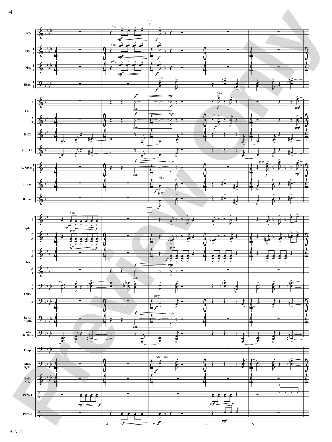 Industrial Loops: Concert Band Conductor Score & Parts
