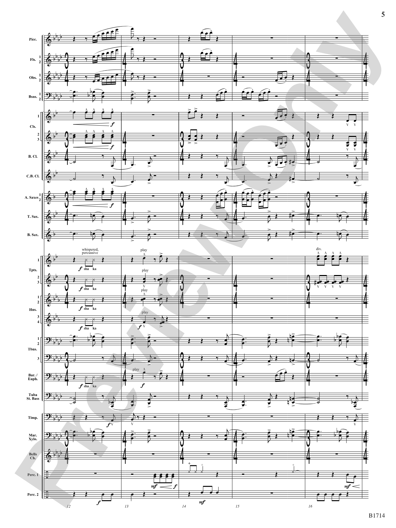 Industrial Loops: Concert Band Conductor Score & Parts