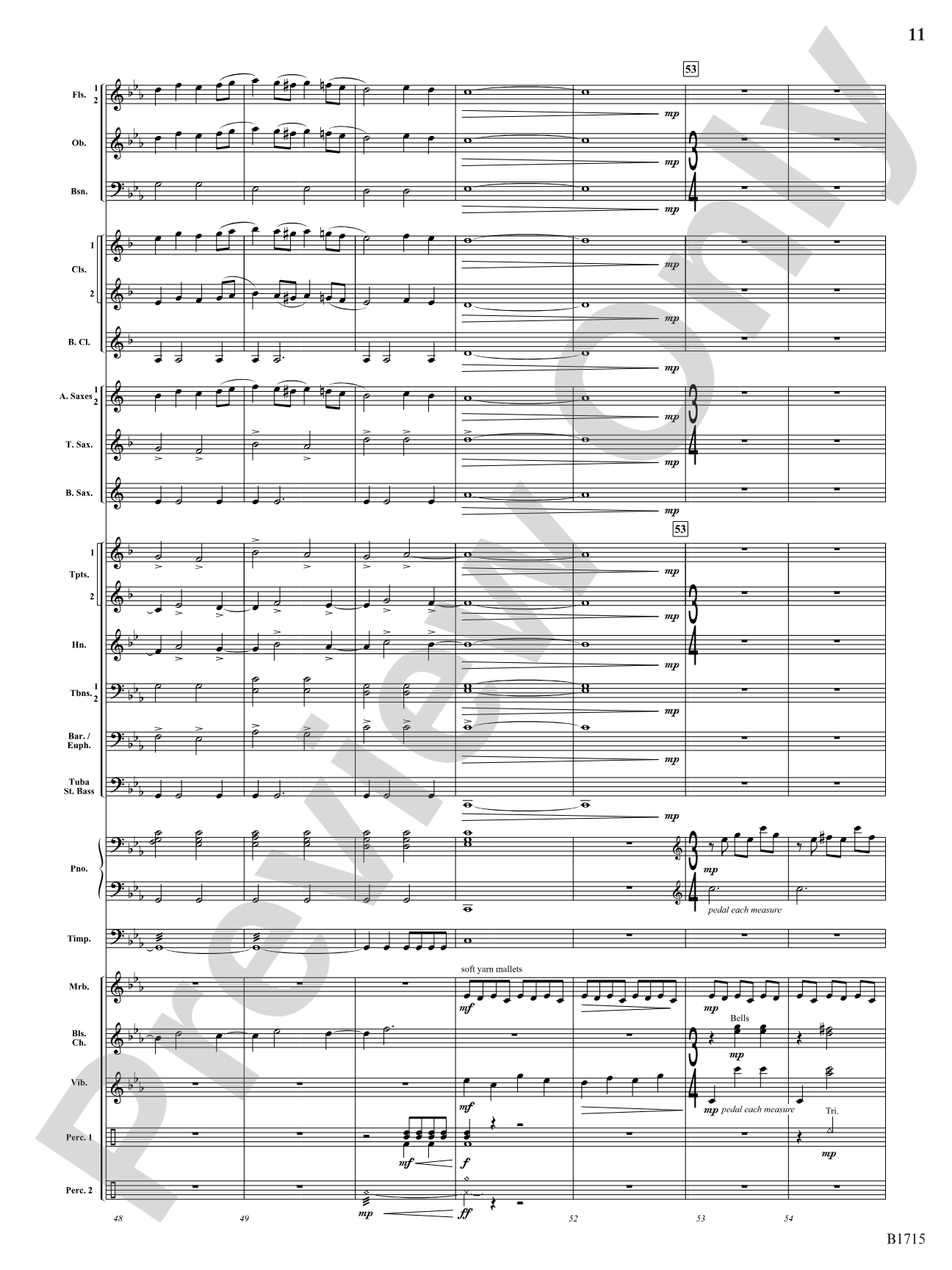 Twittering Machine: Concert Band Conductor Score & Parts