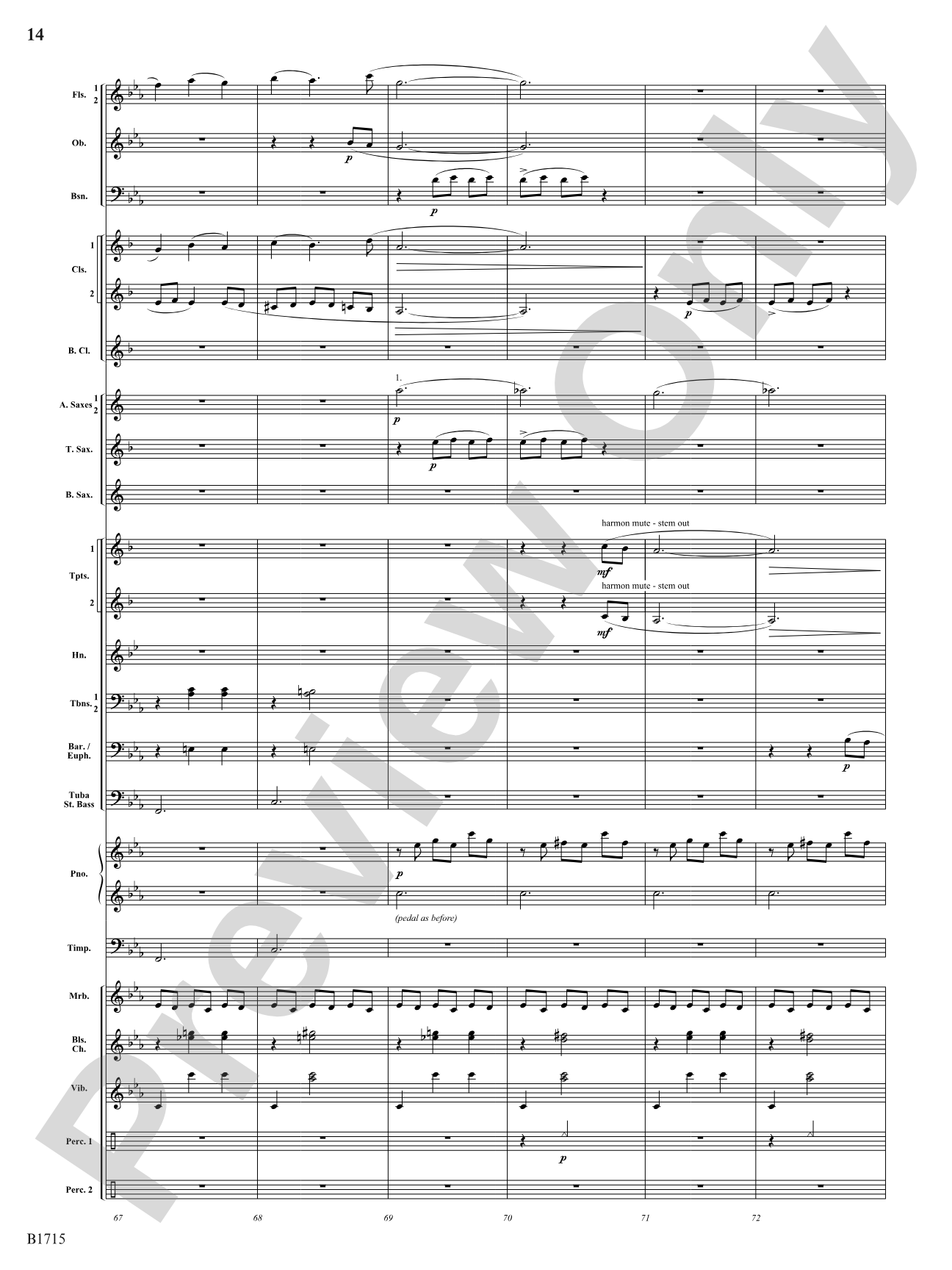 Twittering Machine: Concert Band Conductor Score & Parts