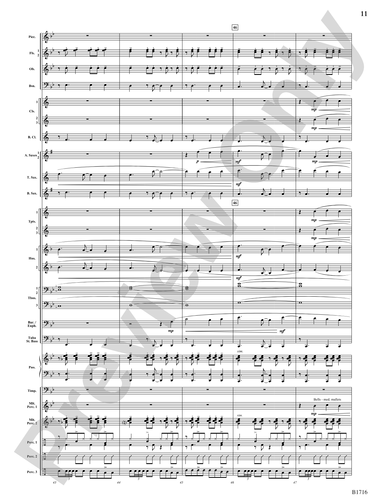 Fuego Espanol: Concert Band Conductor Score & Parts