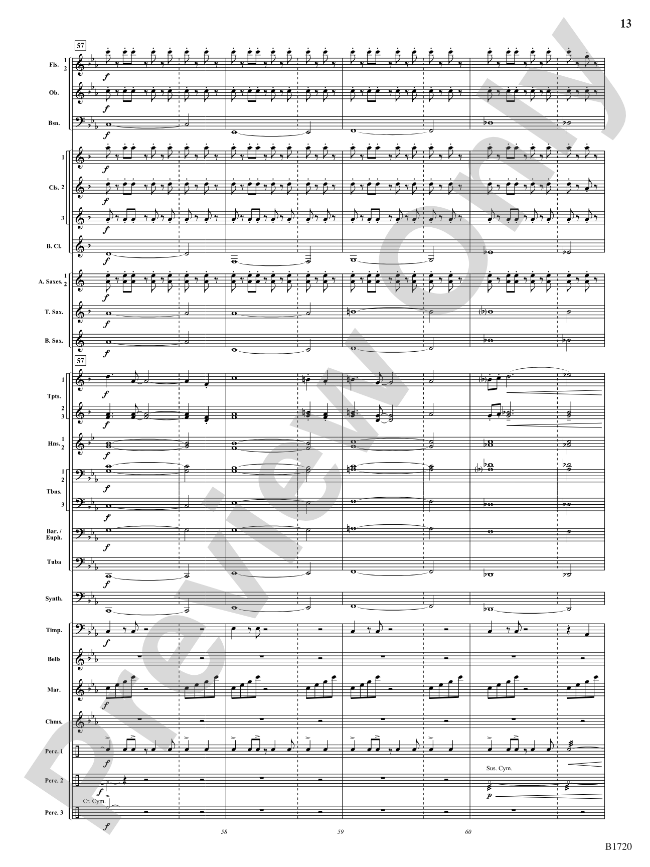 Fable: Concert Band Conductor Score & Parts