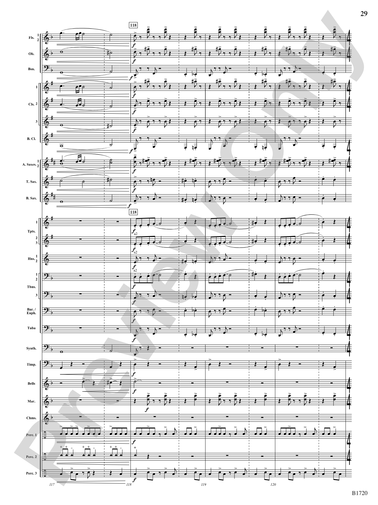 Fable: Concert Band Conductor Score & Parts