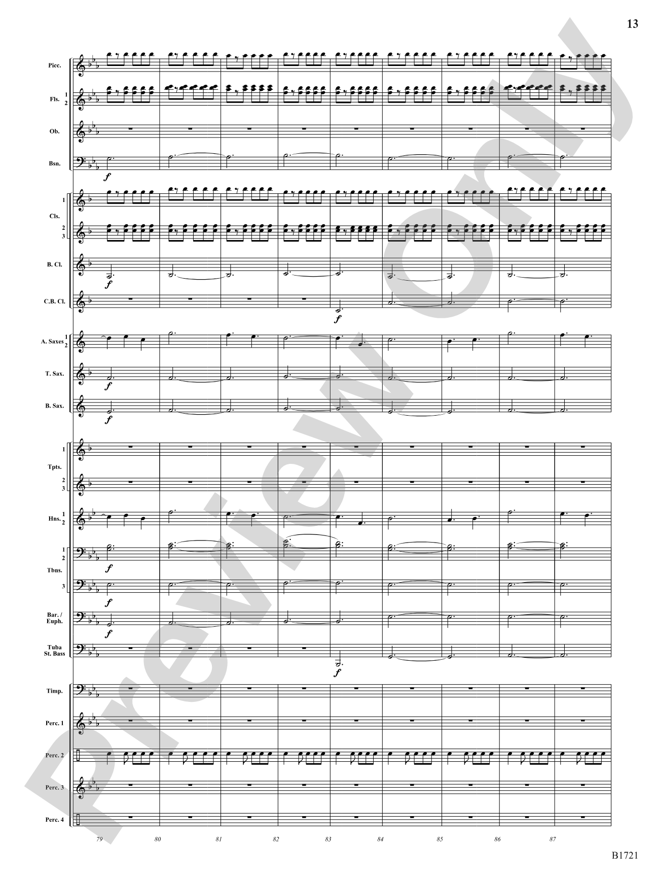 Infinite Hope: Concert Band Conductor Score & Parts